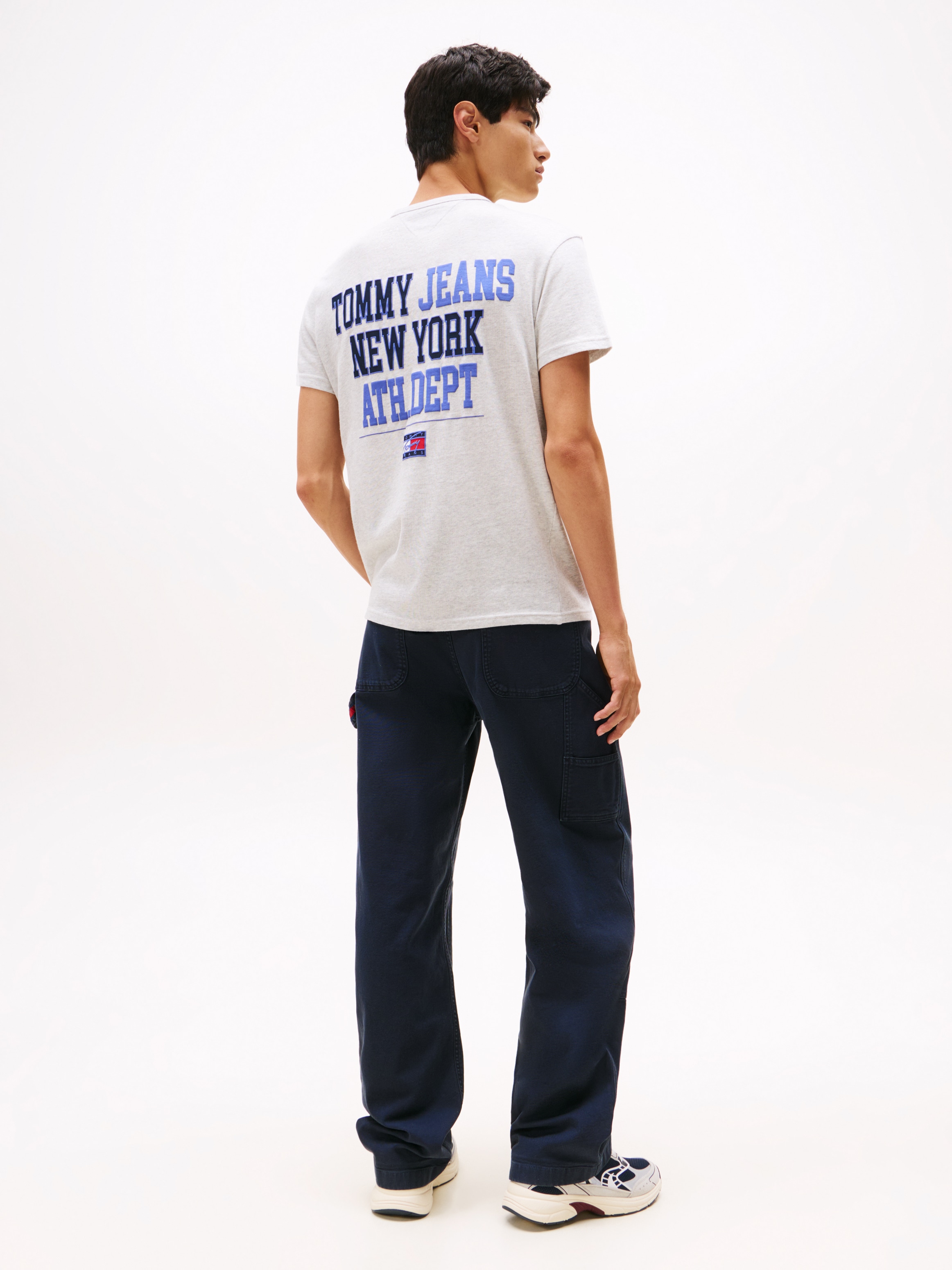 Tommy Jeans T-Shirt »TJM REG ATHL DEPT BACK EXT«, mit Rückenprint, regular fit