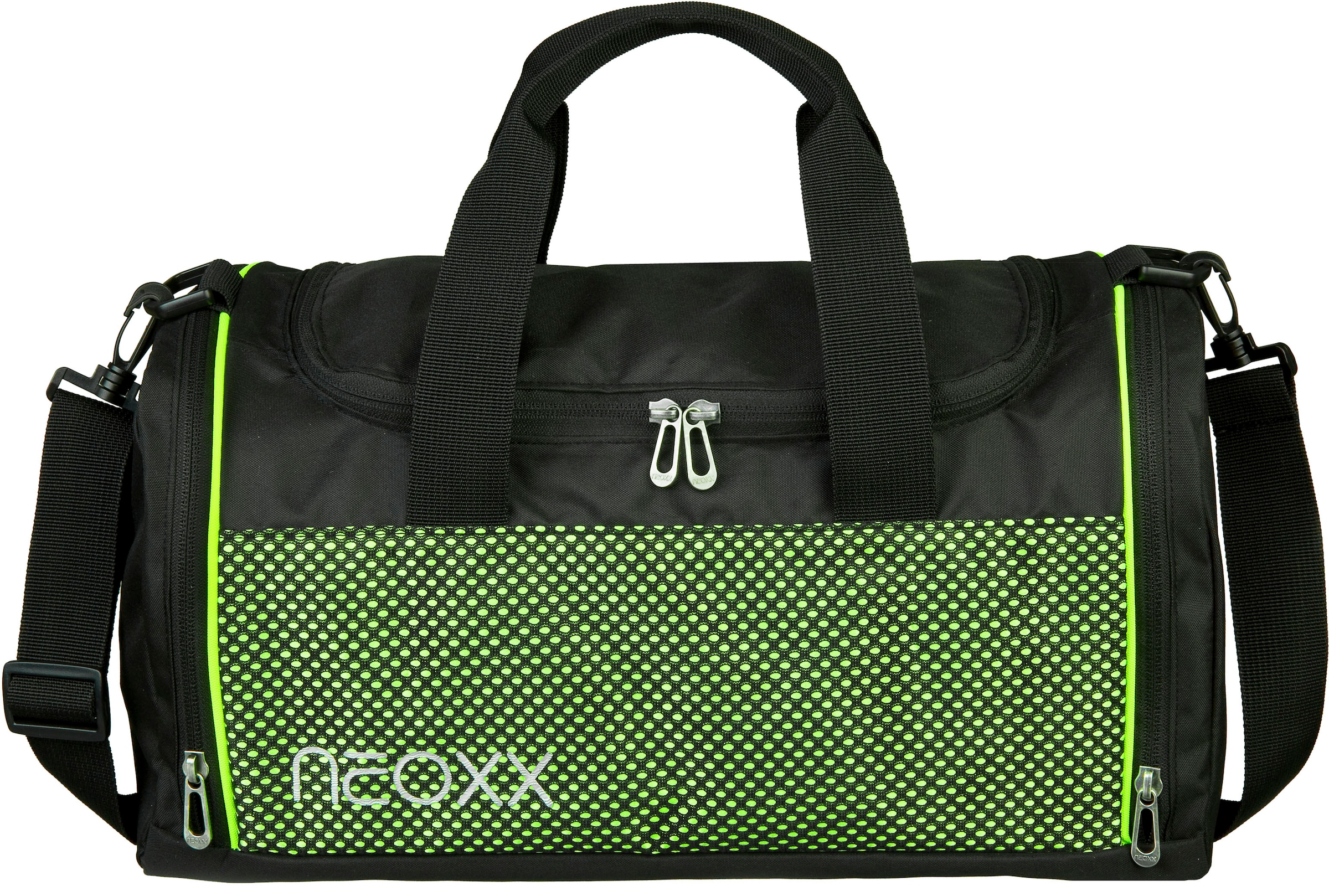 neoxx Sporttasche »Champ, All about Neon«, zum Teil aus recyceltem Material