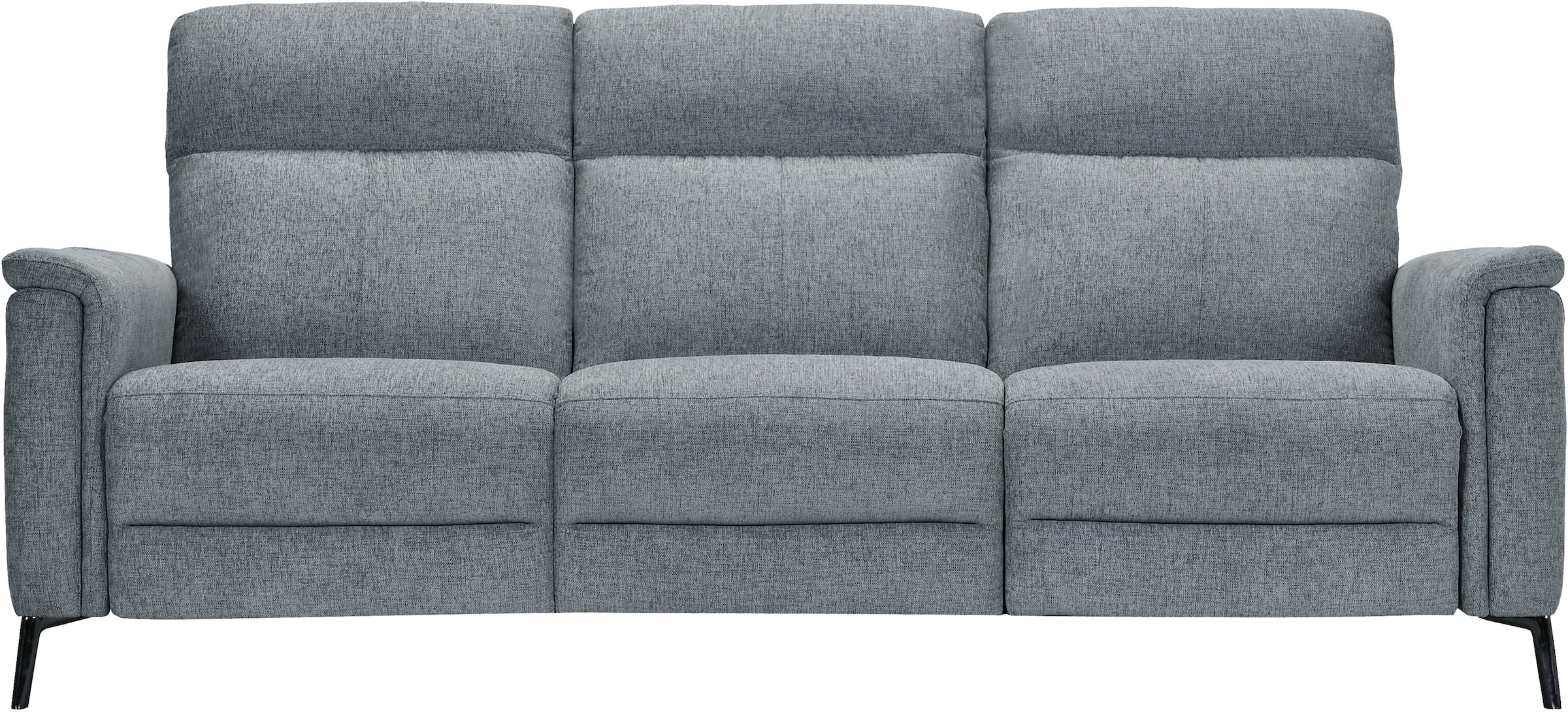 3-Sitzer »Barano, Relaxsofa in Leder und Webstoff«, elektrische Relaxfunktion in 2...