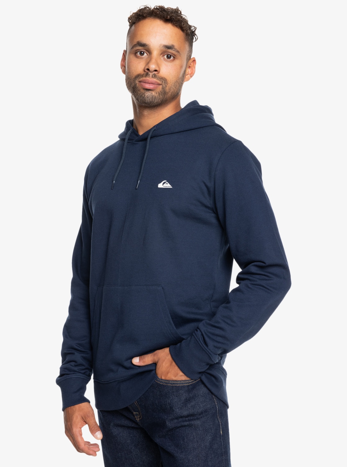 Quiksilver Kapuzensweatshirt »BASIC HOODIE YOUNG MEN«, (1 tlg.)