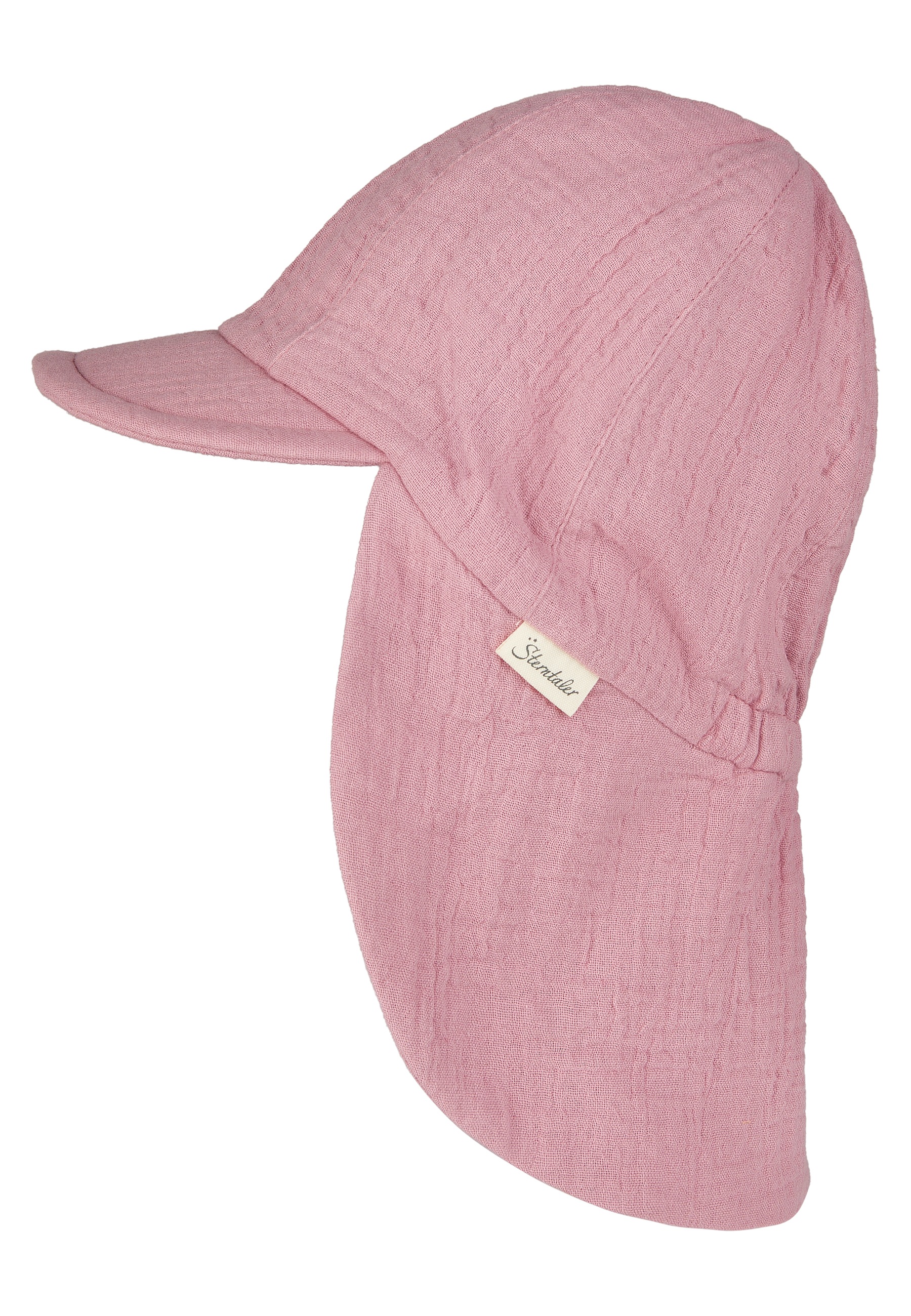 Sterntaler® Schirmmütze »Schirmmütze mit Nackenschutz Musselin«