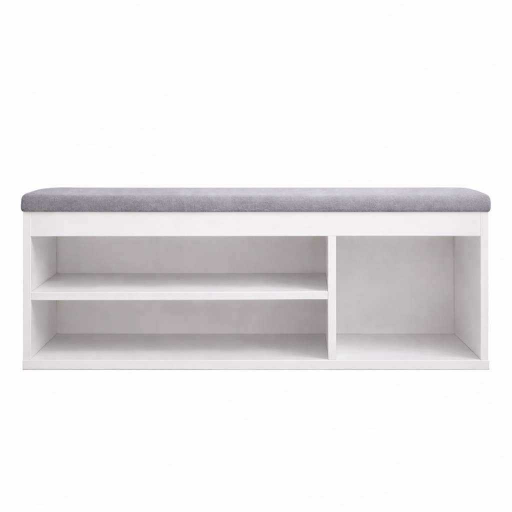 OTTO home Schuhbank »Schuchschrank 100,  Schuhregal, Schuhtruhe, Schuhkommode, Sitzbank« Inkl. bequemem Sitzkissen mit Stauraum darunter