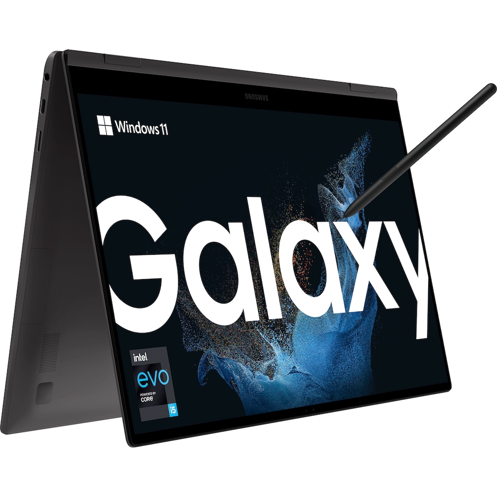 Samsung Convertible Notebook »Galaxy Book2 Pro 360«, 39,62 cm, / 15,6 Zoll, Intel, Core i5, Iris© Xe Graphics, 256 GB SSD