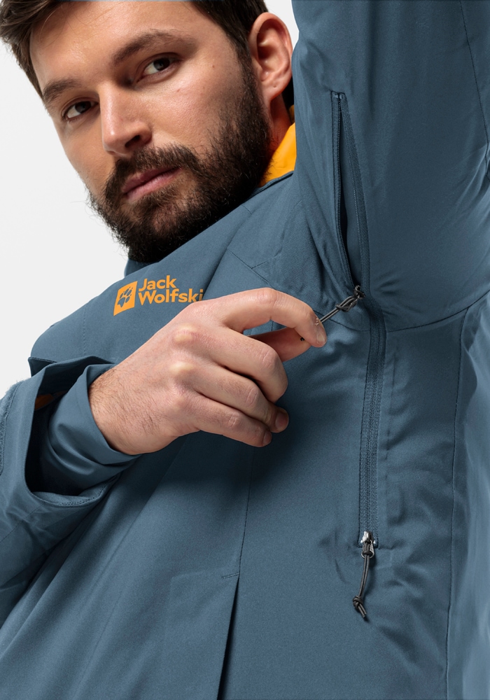 Jack Wolfskin Winterjacke »TROPOSPHERE INS JKT M«, mit Kapuze