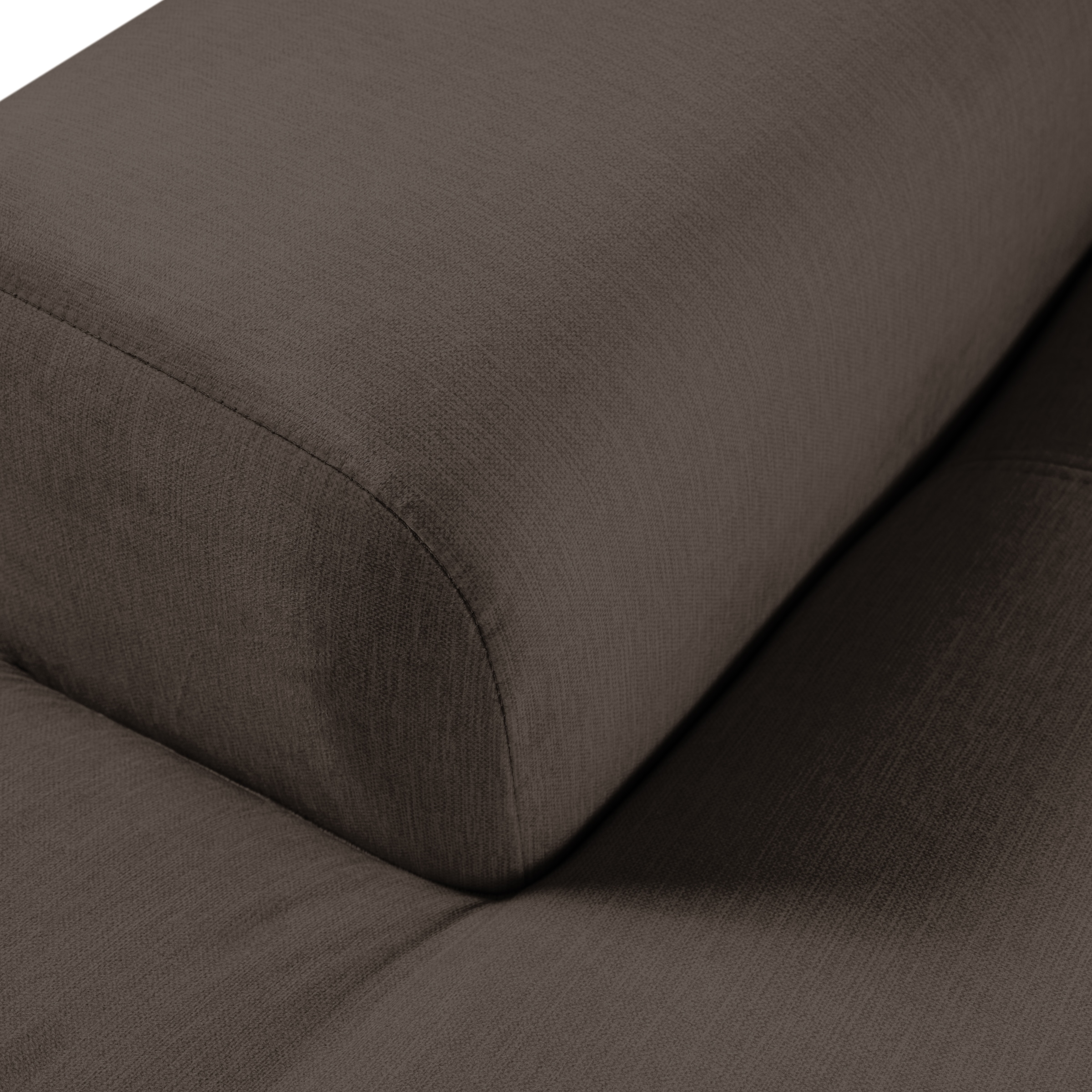 WERK2 Ecksofa »Zeus-L modern und zeitlos, Breite 253cm, bequemes Sofa«, Curvy Trend Ecksofa mit urbaner Optik