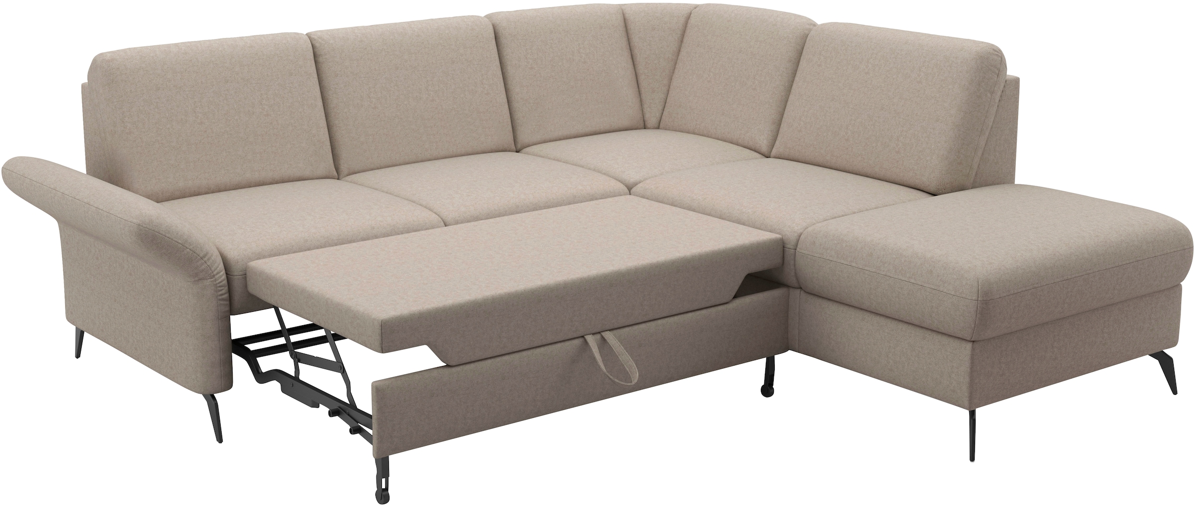 Home affaire Ecksofa »Rochelle«, wahlweise mit Bettfunktion, Bettkasten und Armteilverstellung