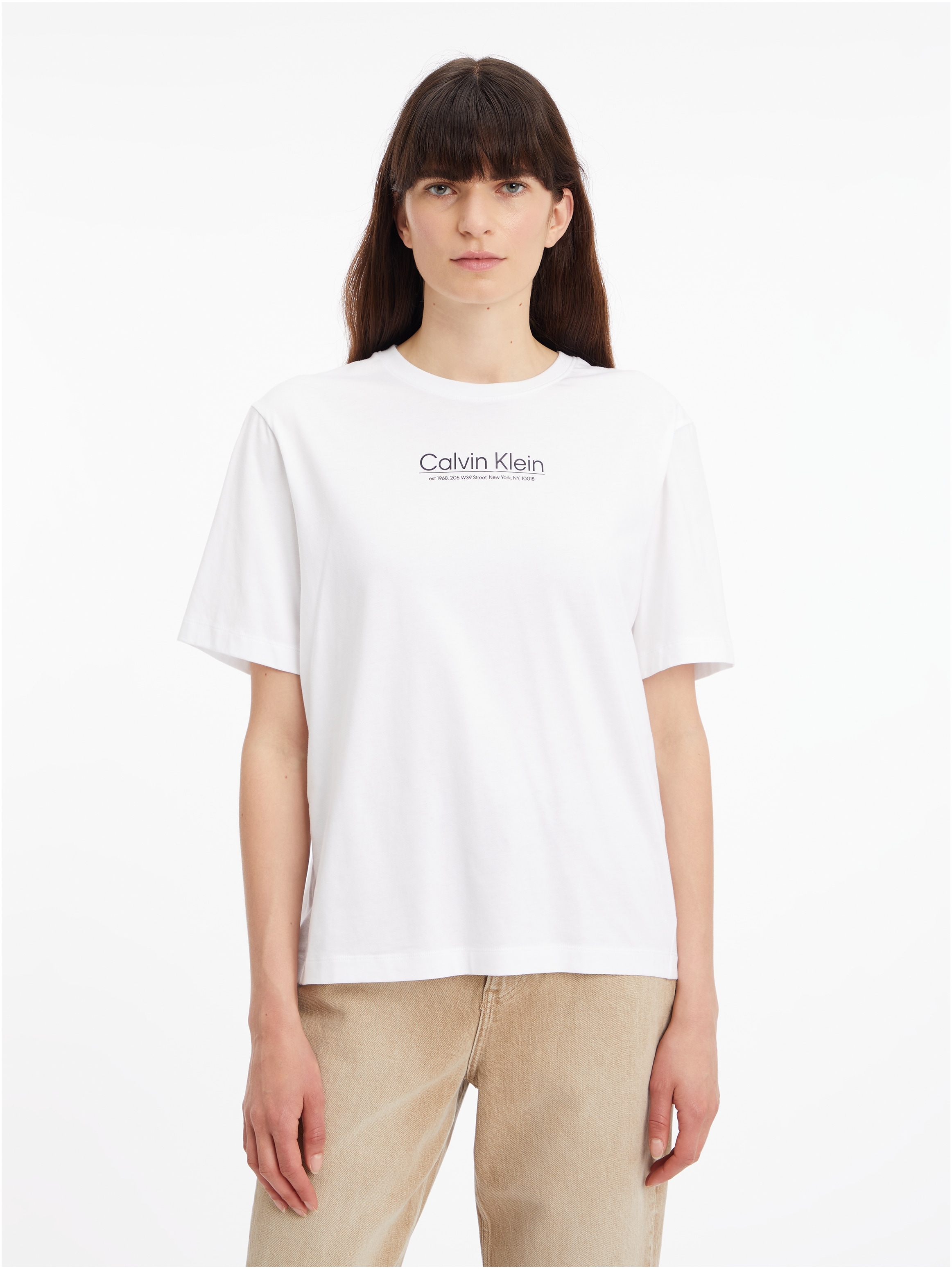 Calvin »COORDINATES OTTO LOGO Online Logo-Schriftzug T-SHIRT«, Shop Calvin mit Klein GRAPHIC T-Shirt im Klein
