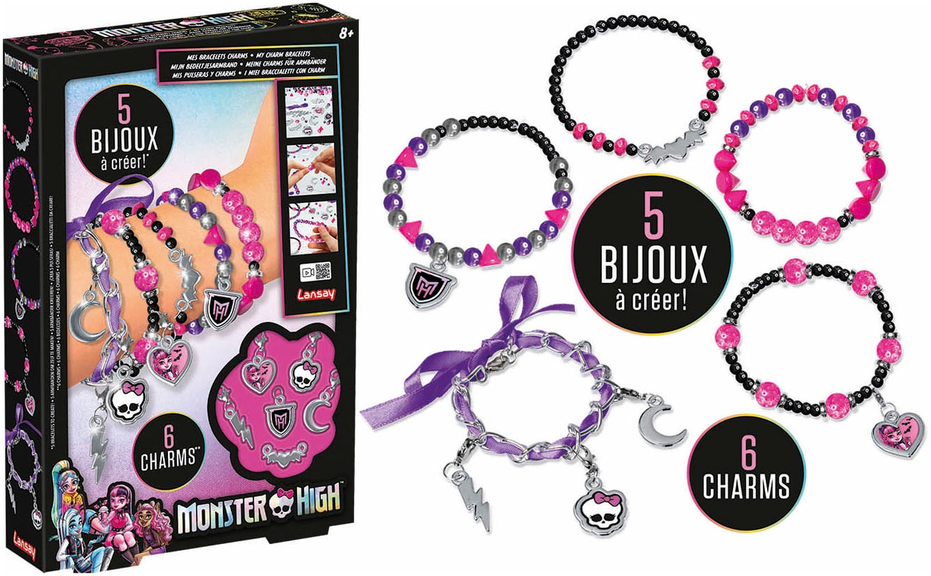 Kreativset »Monster High, Armbänder«