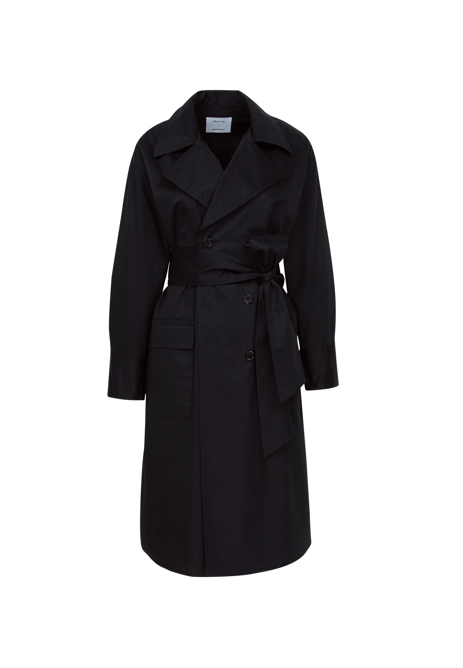 seidensticker Sommerkleid »Schwarze Rose« V-Neck Uni