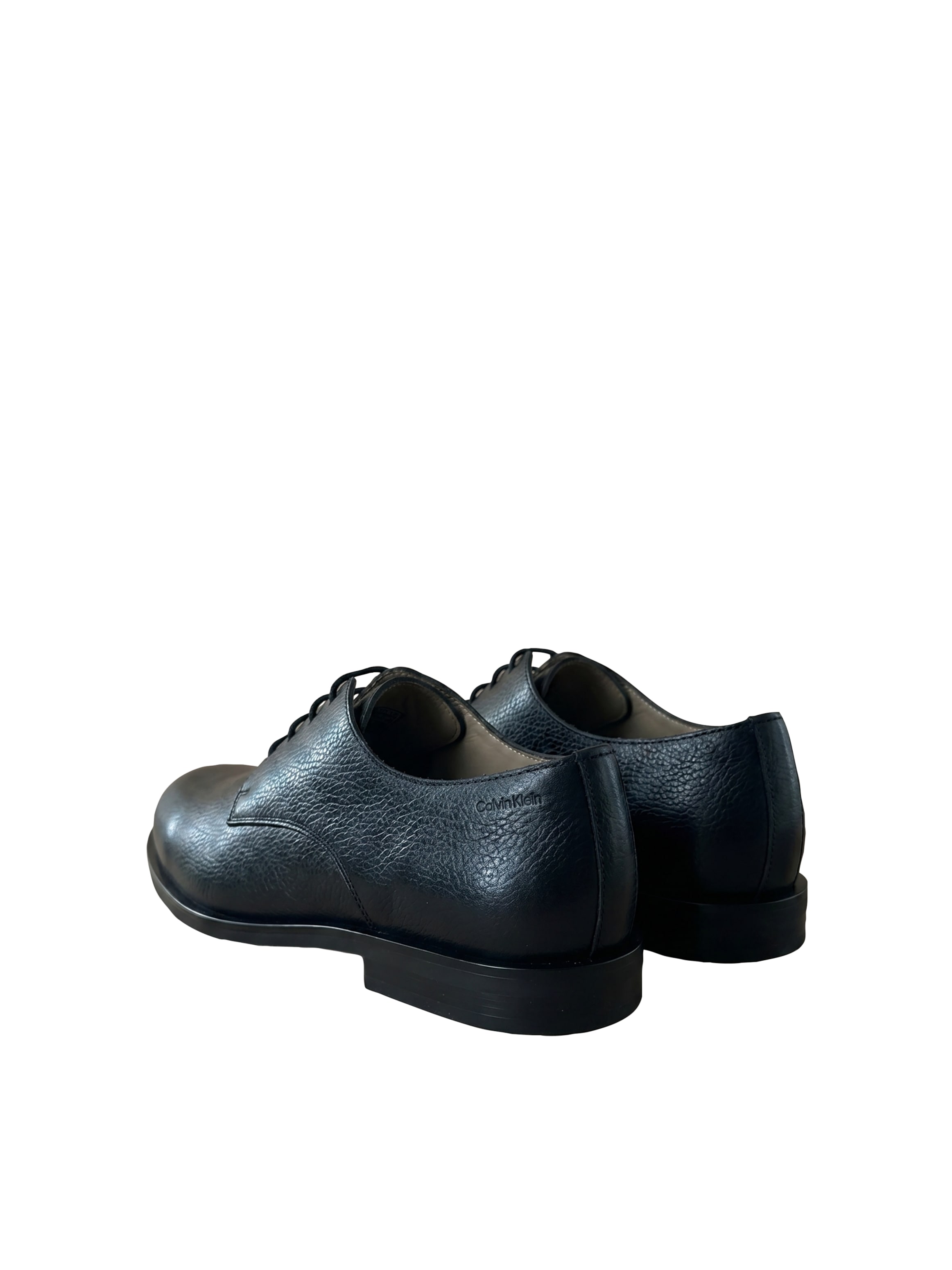Calvin Klein Schnürschuh »ESS RUBBER DERBY TU LTH«  Abendschuh, Anzugschuh, Business-Schuh mit Logoprägung, schmale Form