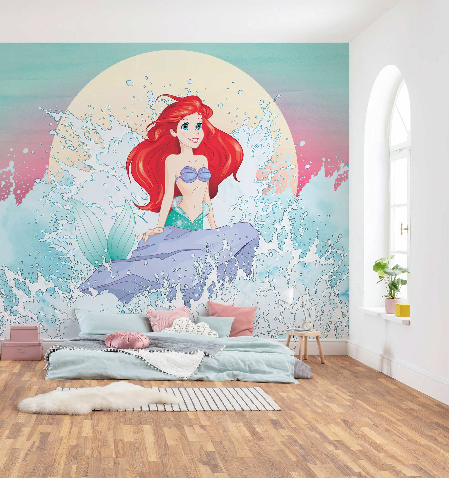 Komar Vliestapete »Digitaldruck Vlies - Ariel Rise - Größe 300 x 280 cm«, bedruckt, Kinderzimmer