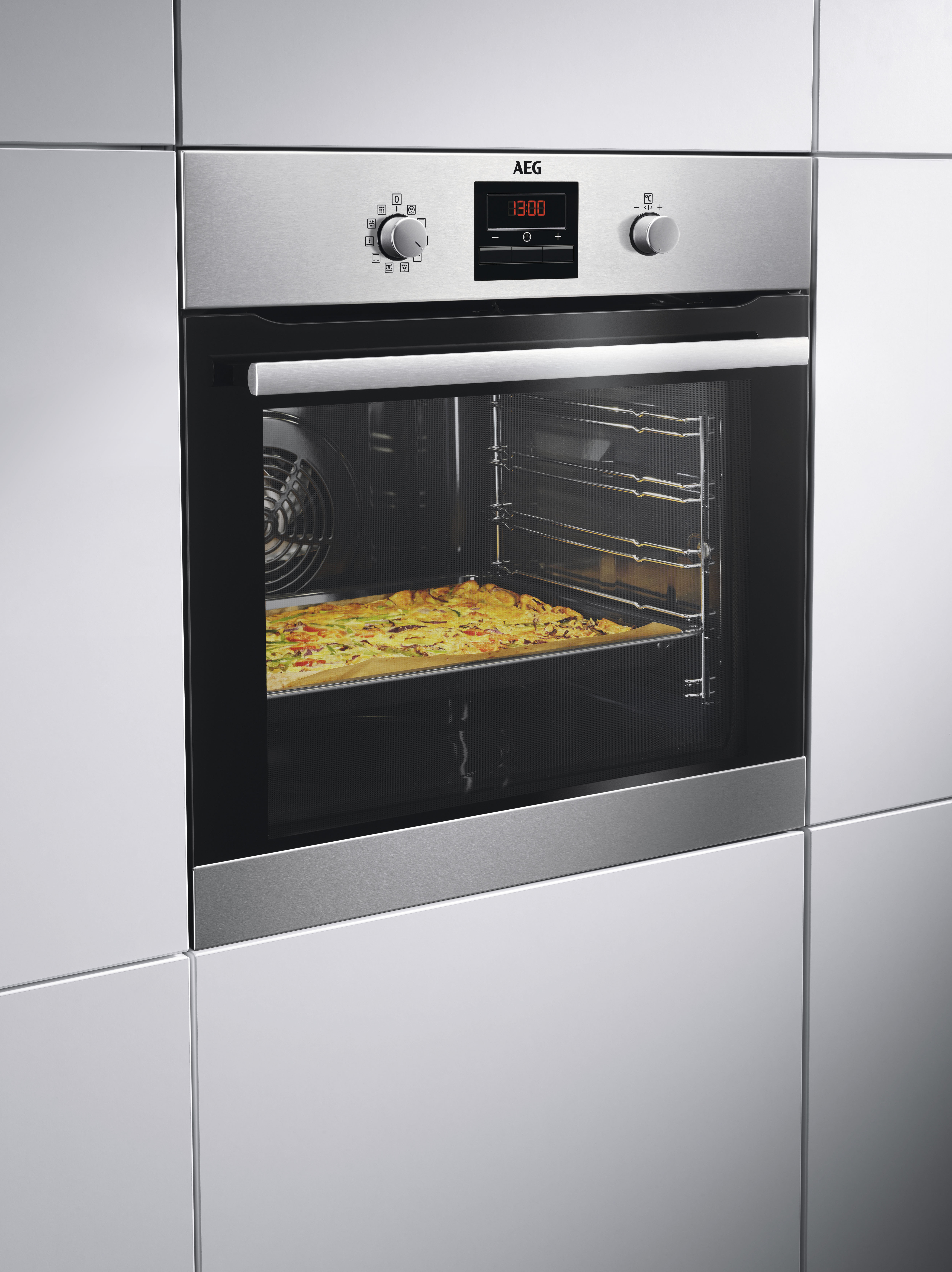 Einbaubackofen »BPS33102ZM«,  Pyrolyse-Selbstreinigung, Backauszug, 2 Paar