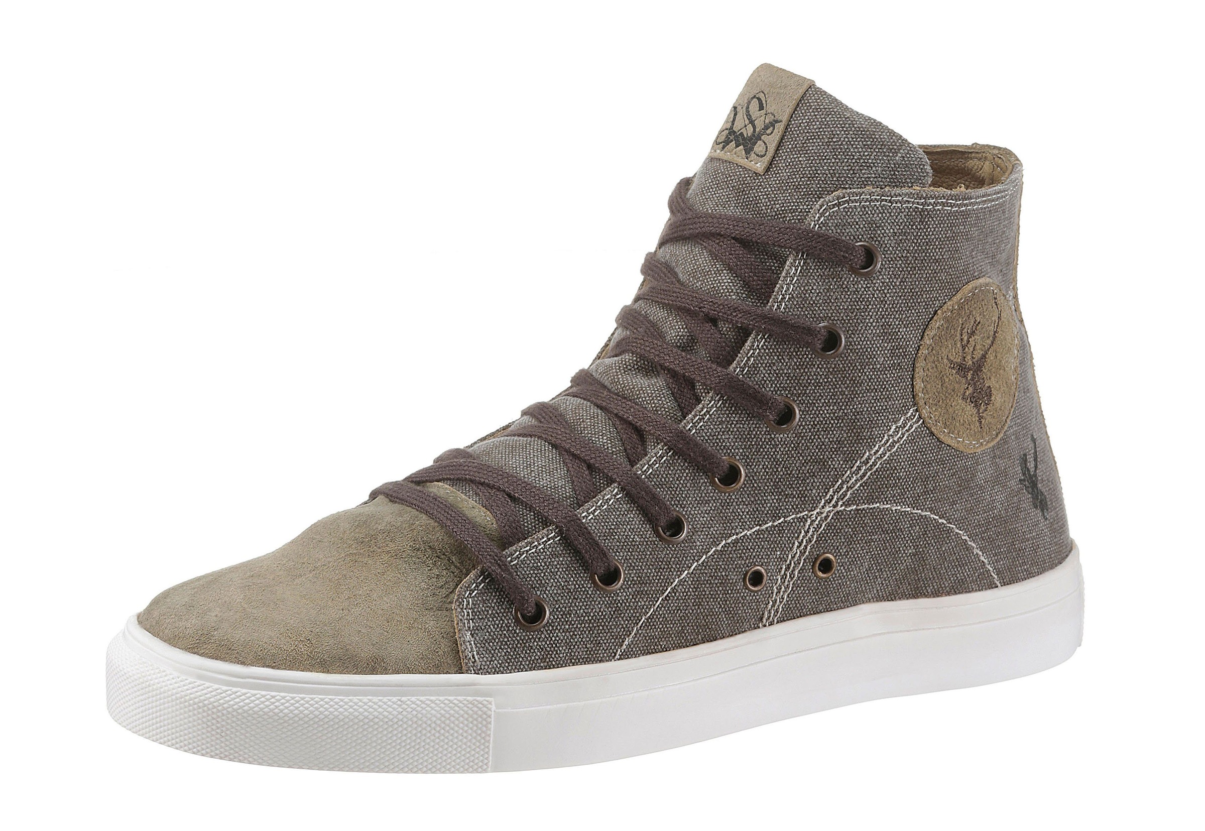 Spieth & Wensky Sneaker, mit rutschfester Gummisohle