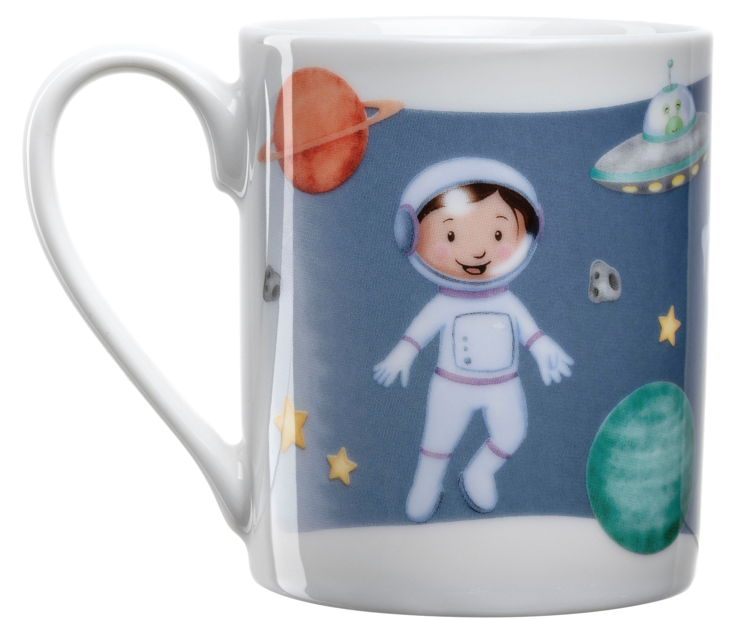 LEONARDO Kindergeschirr-Set »BAMBINI AVVENTURA«, (Set, 3 tlg.), Weltall