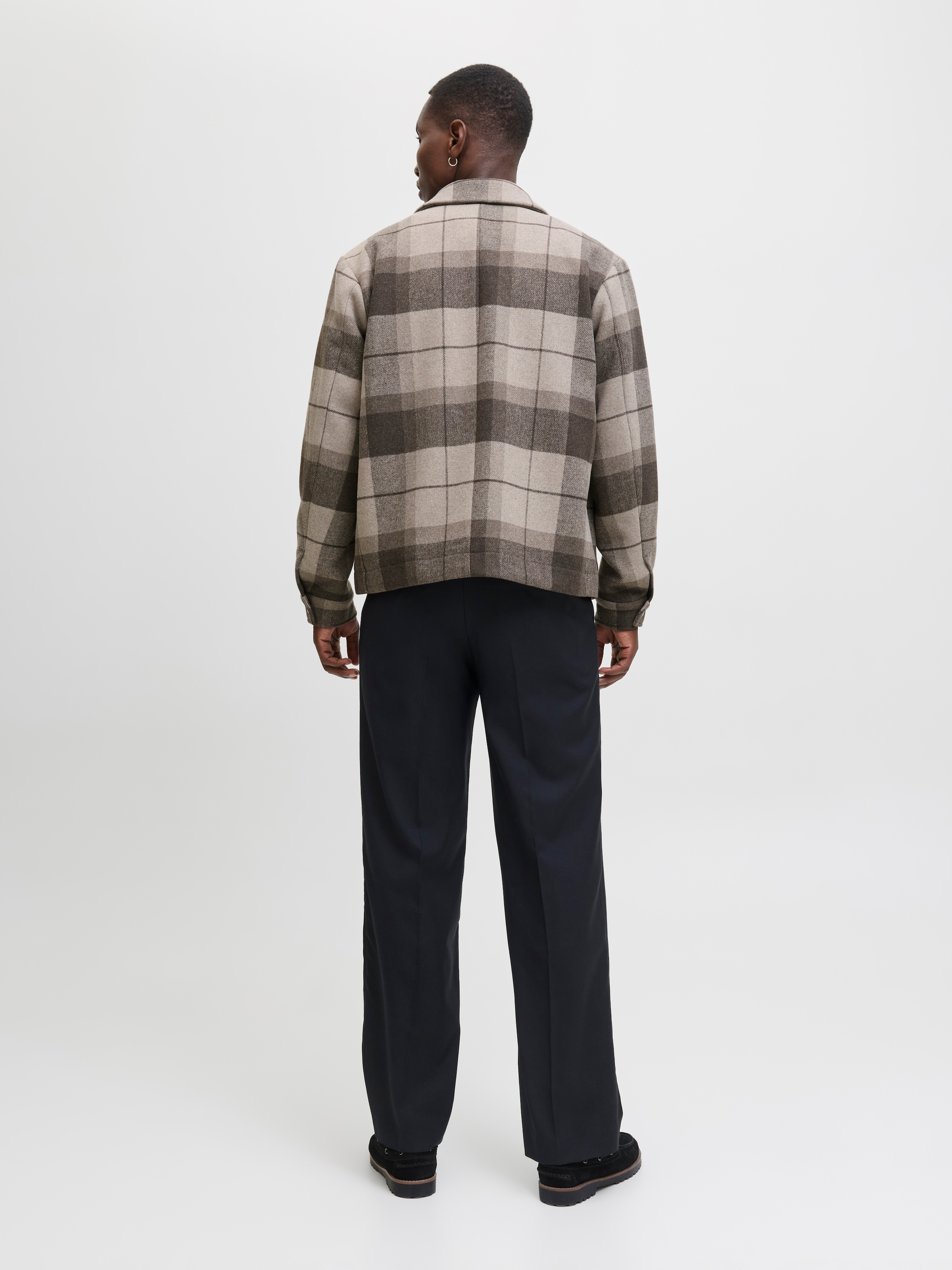 Jack & Jones Wolljacke »JPRCCRUSSEL WOOL BLEND JACKET SN« ohne Kapuze