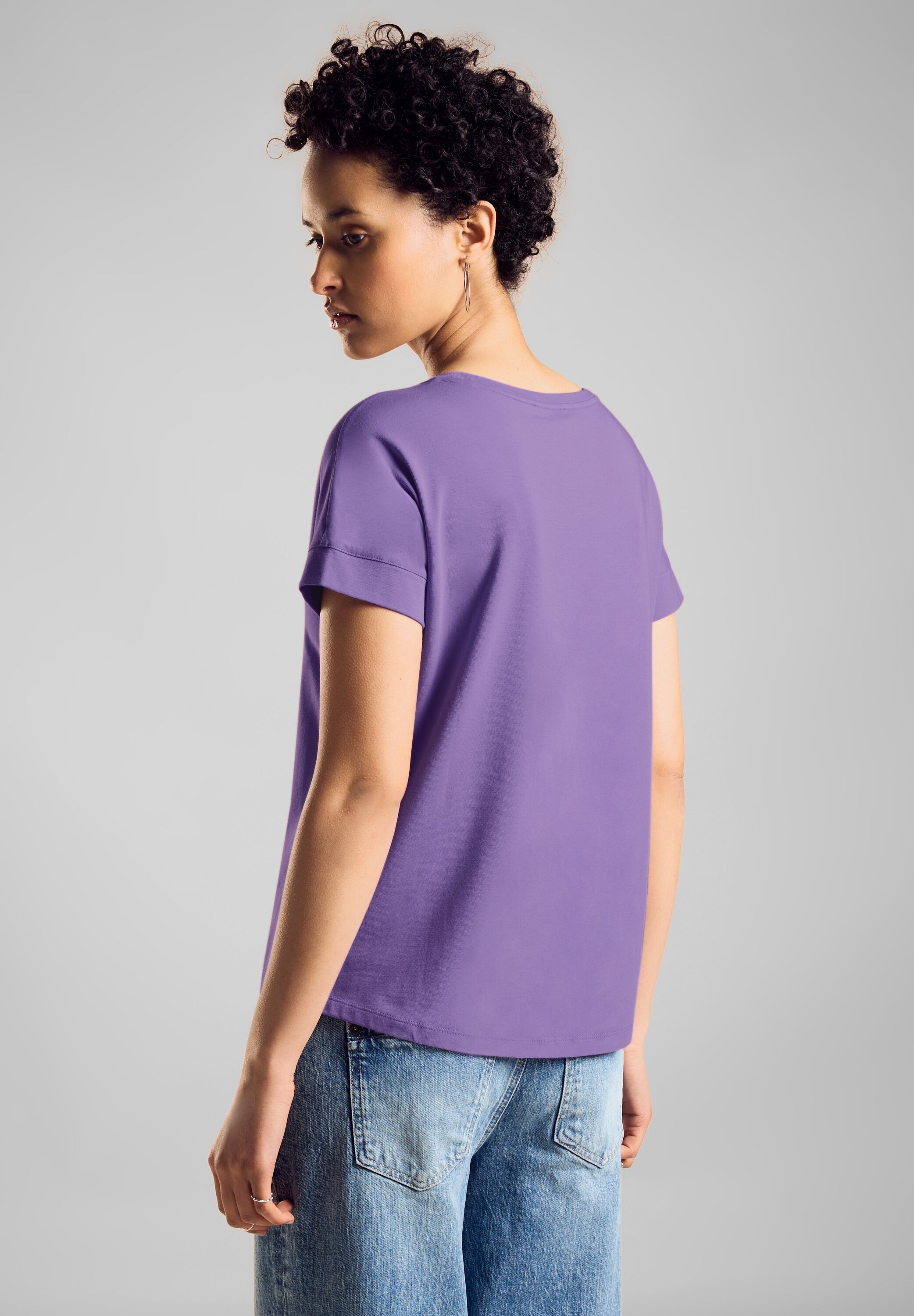 STREET ONE Shirttop, mit Wording