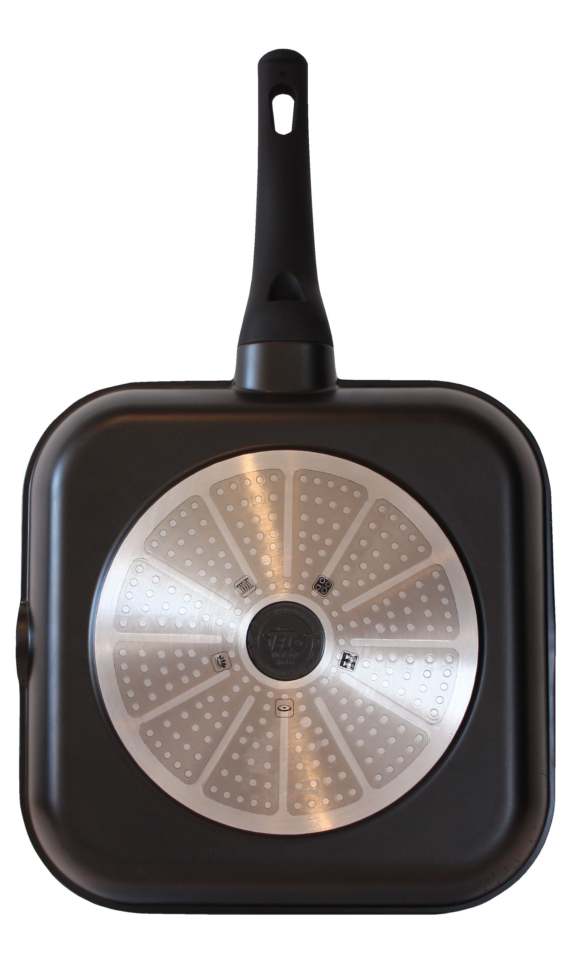 Elo Grillpfanne »Siloncast Grillpfanne 28 cm, mit großer Grillfläche« Aluminiumguss 1 Stk. tlg. antihaftbeschichtet, hitzeisolierender Stiel, für alle Herdarten