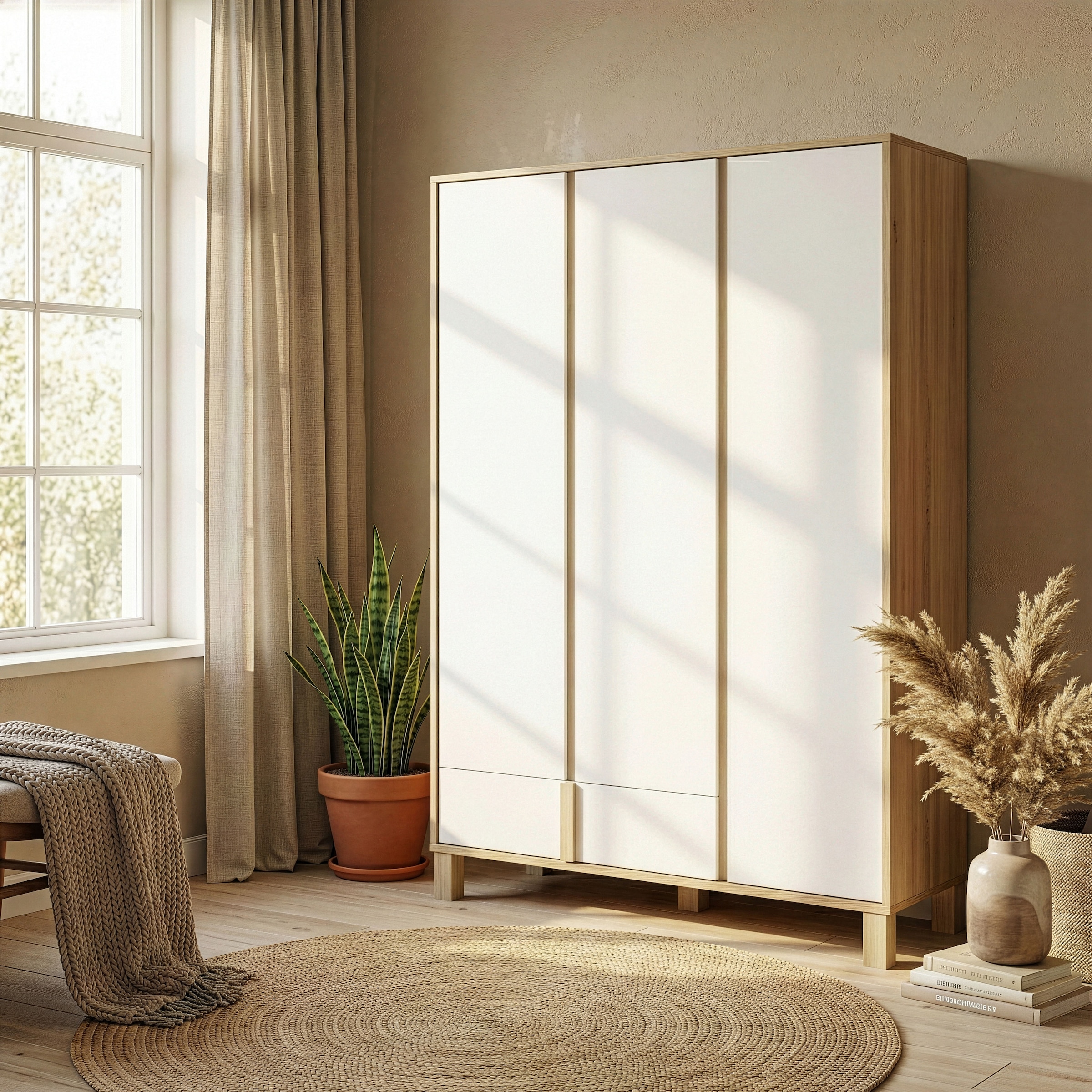 Gami Schlafzimmer-Set »ARIA« Set, 3 tlg. Ein sehr funktionaler Kleiderschrank