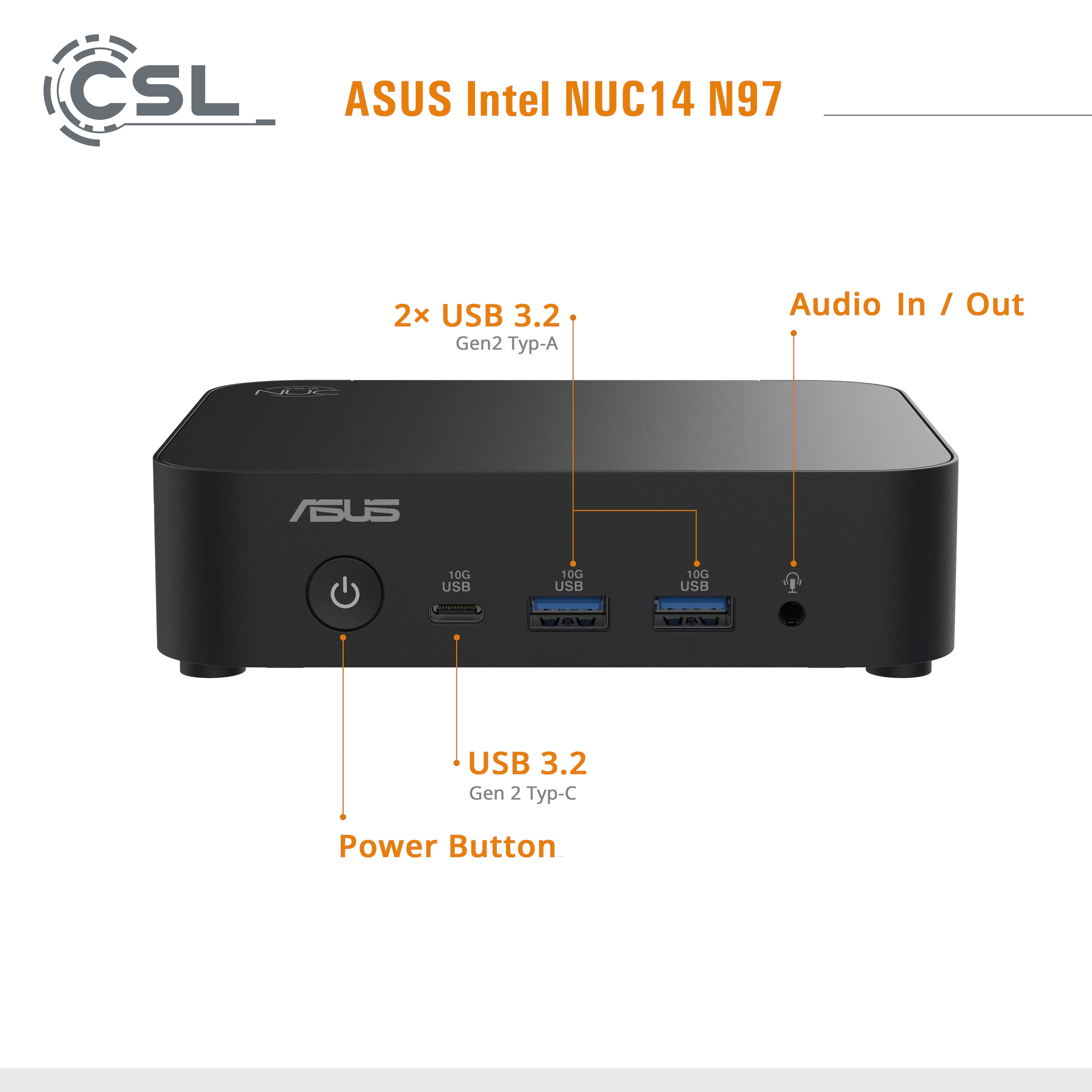 CSL PC »ASUS NUC14 N97«
