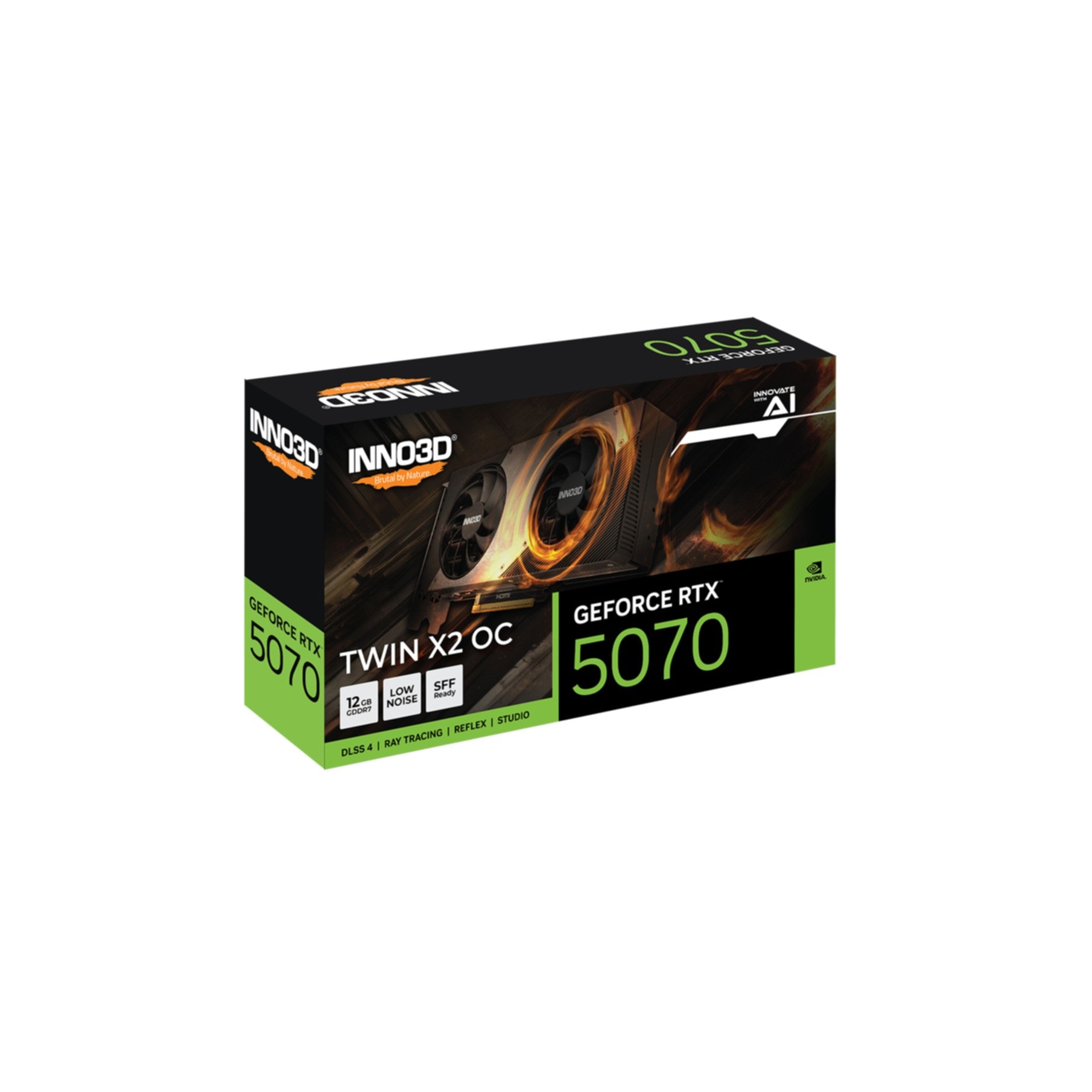 Inno3D Grafikkarte »GeForce RTX 5070 TWIN X2 OC«