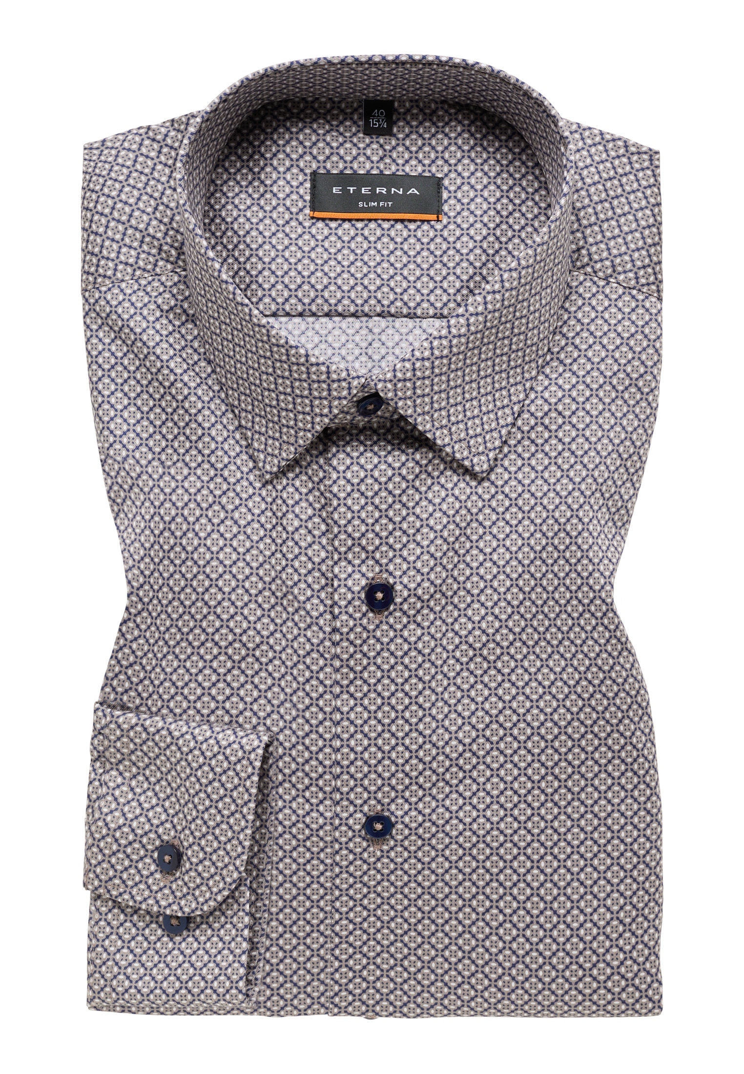 Eterna Langarmhemd »SLIM FIT«