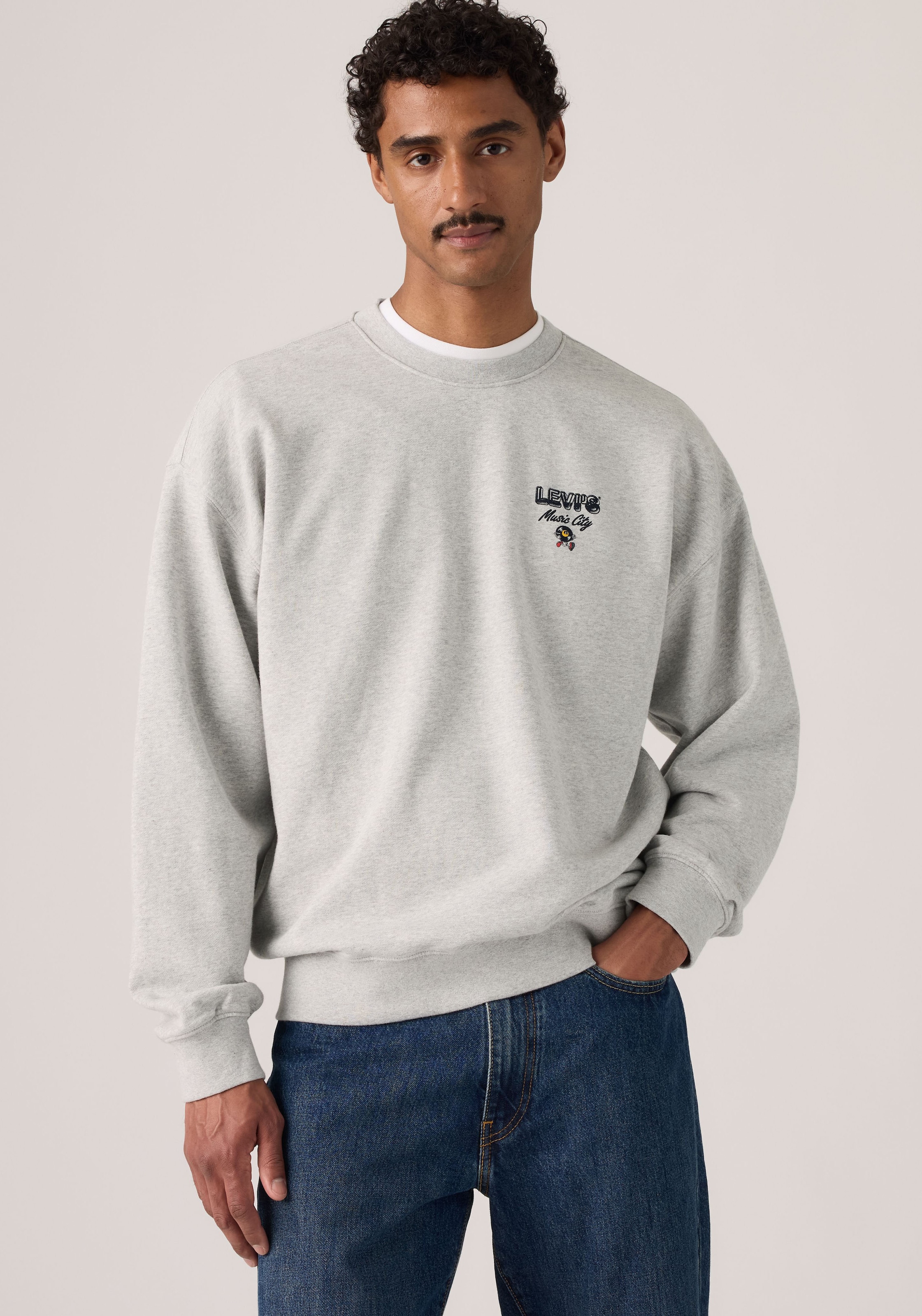 Levi's® Sweatshirt »SUNSET CREW«, Rückenteil mit plakativen Druck
