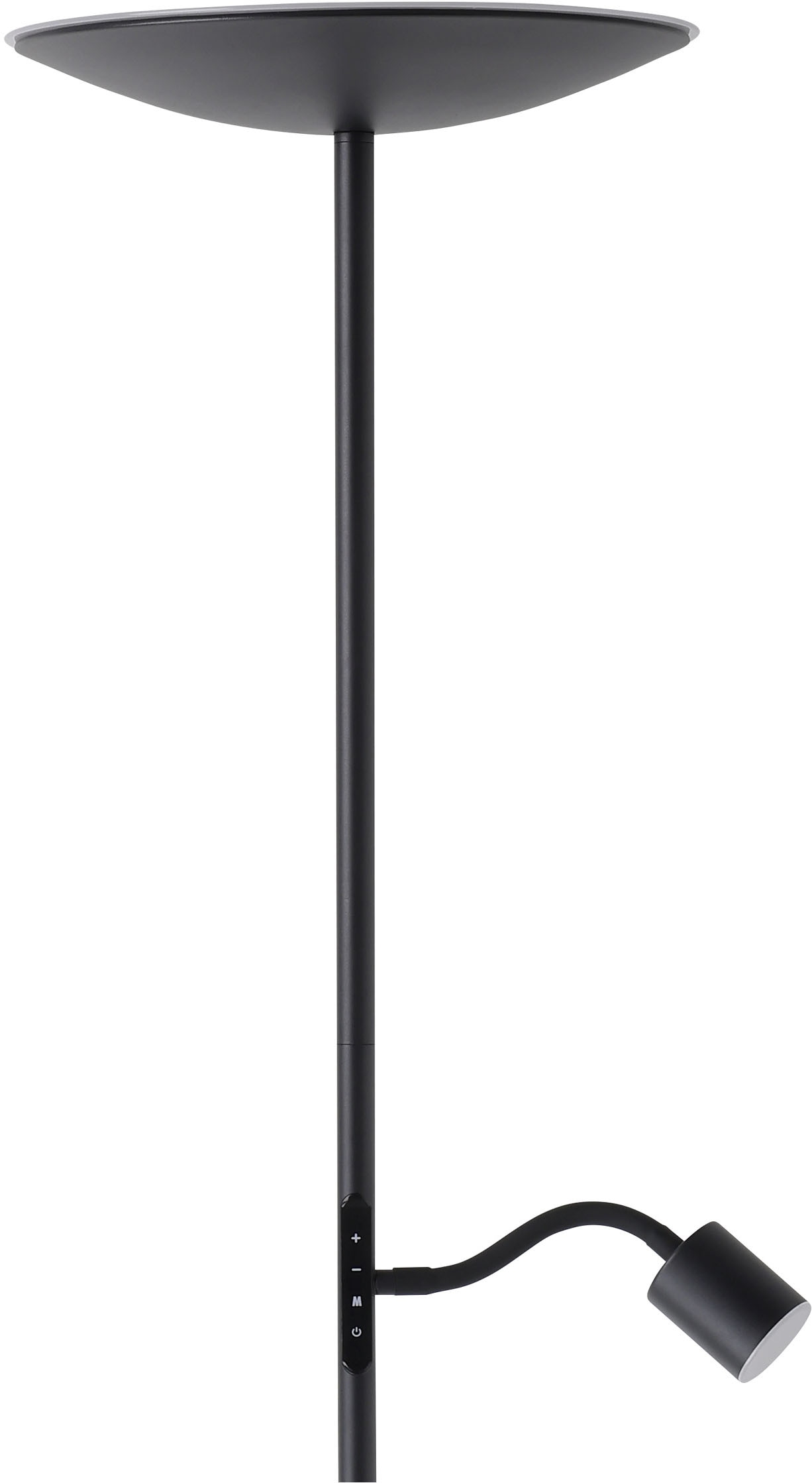 EGLO Stehlampe »CONIVARINO Stehlampe - Stahl - LED;LED - 26,5W;1X4W - IP20« LED-Modul 1 Stk. Warmweiß Standleuchte, Leselampe, Wohzimmer, Schlafzimmer, H170 x Ø32 cm