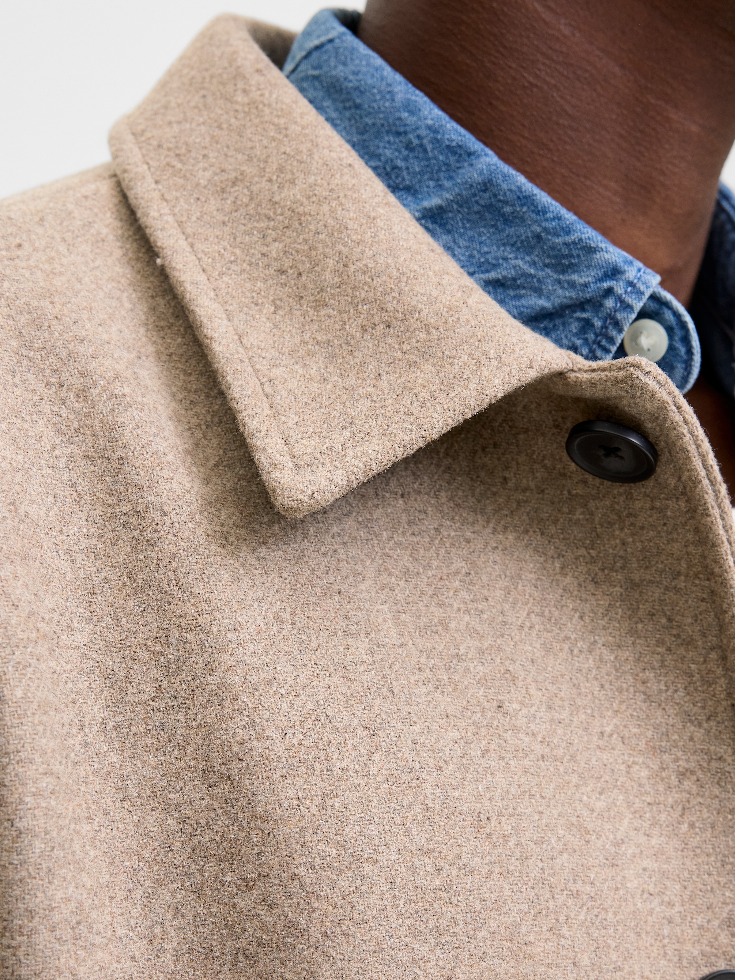 Jack & Jones Outdoorjacke »JJEHARRIS SHORT COAT SN«, ohne Kapuze