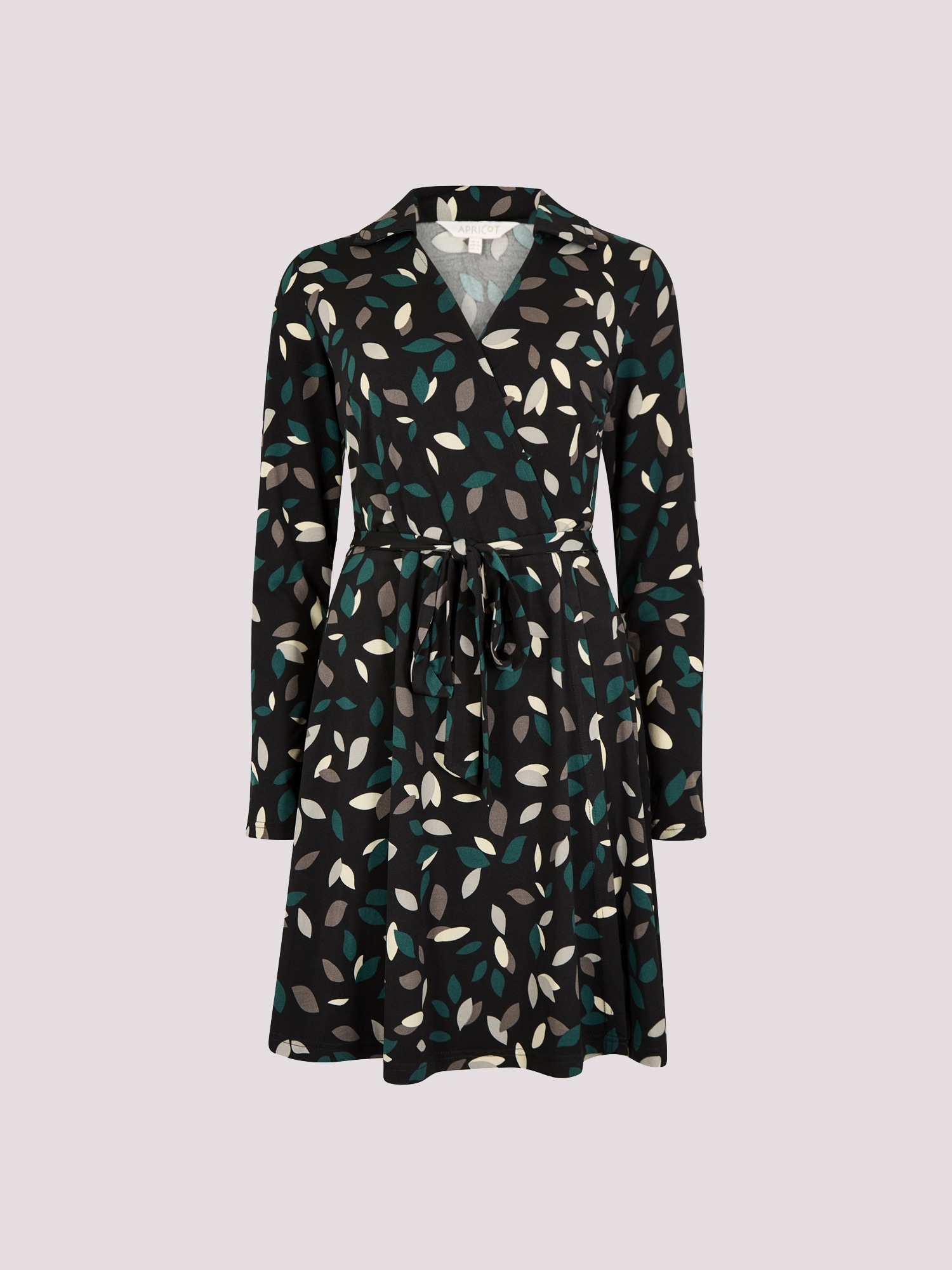 Apricot Wickelkleid »Wickelkleid« mit Bindeband, 2 tlg. mit Geo-Drops Muster