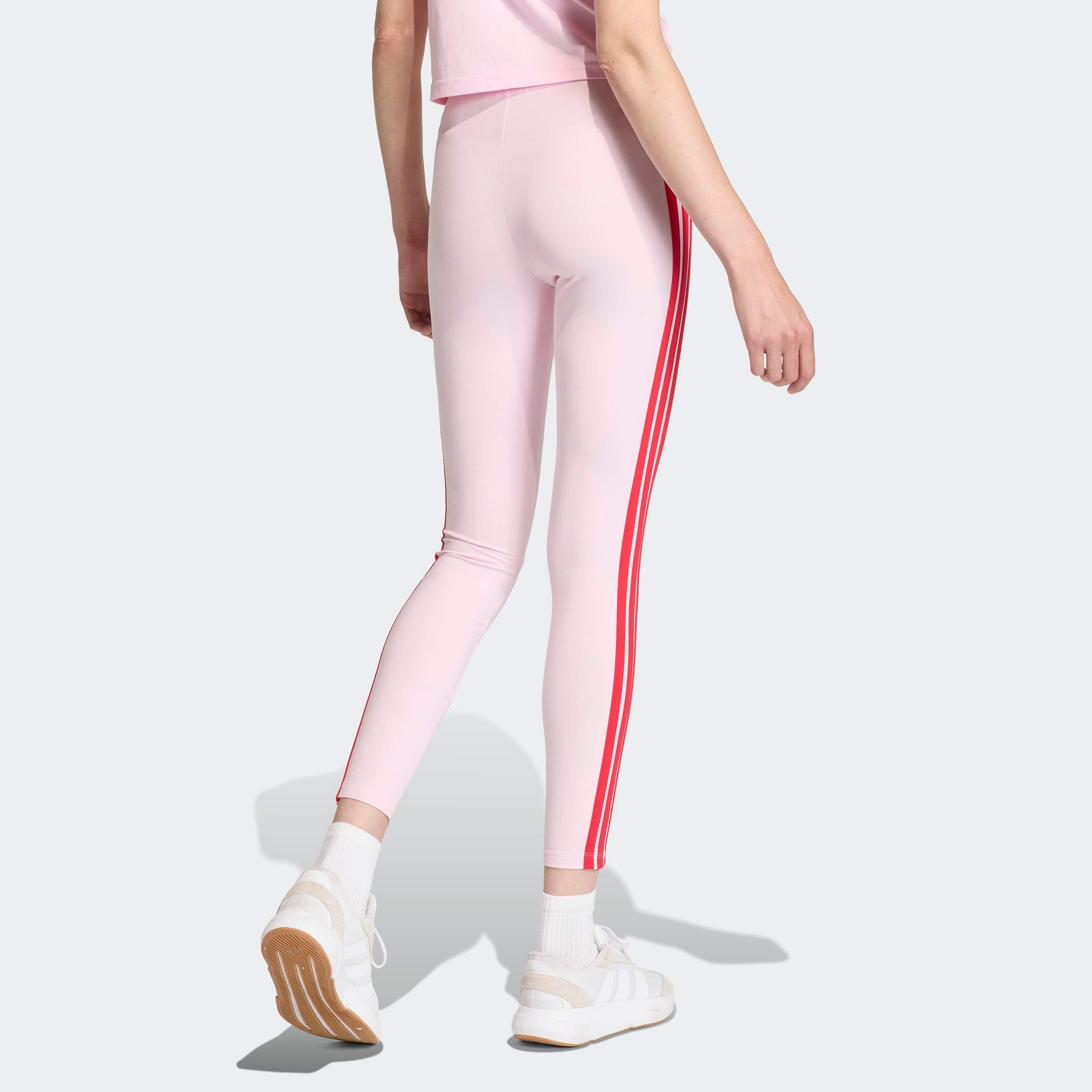 adidas Sportswear Trainingstights »W 3S SJ LEG«  sportlicher Look mit 3-Streifen, aus Baumwolle und Elasthan