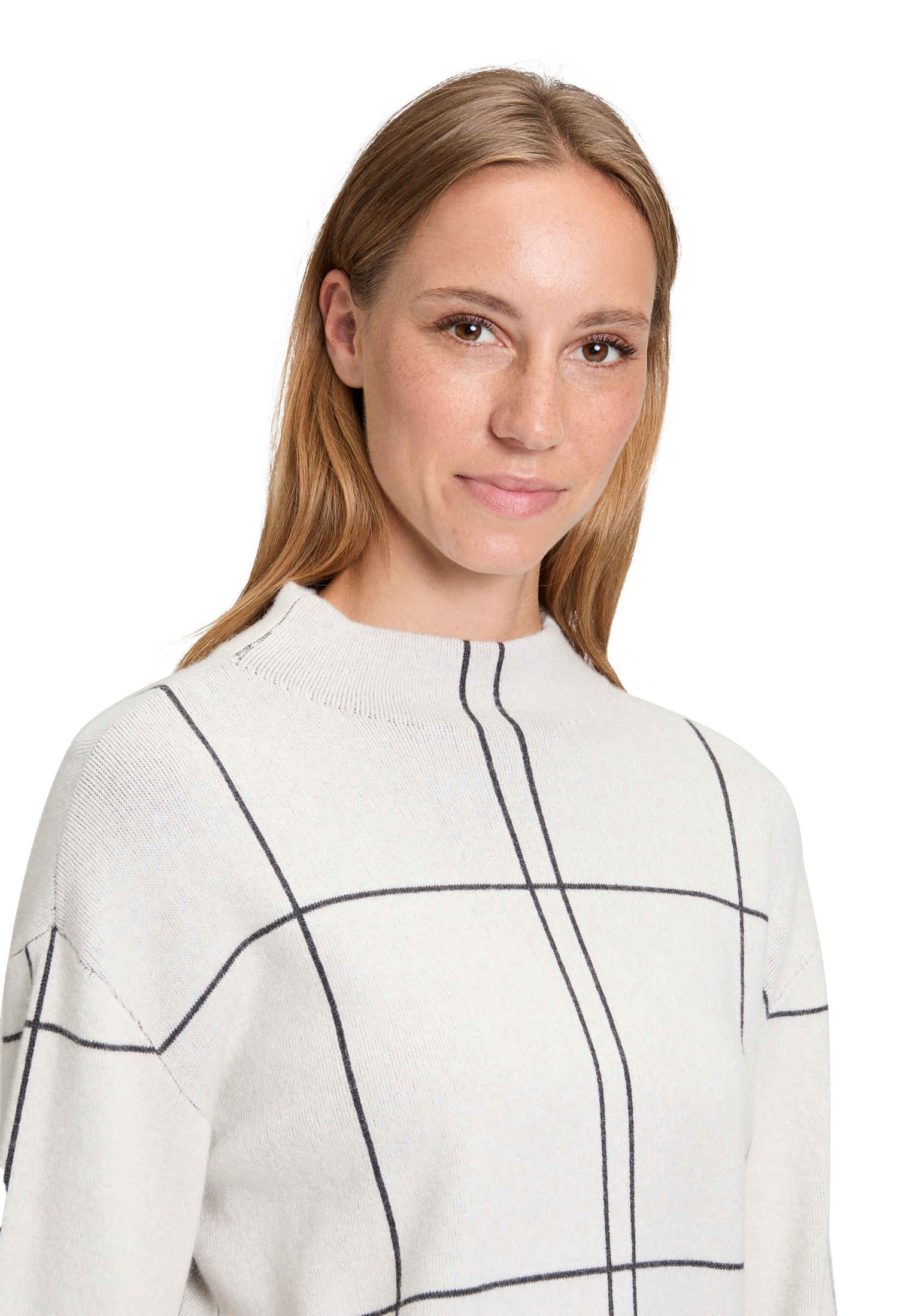 Betty Barclay Strickpullover »Strickpullover kariert«
