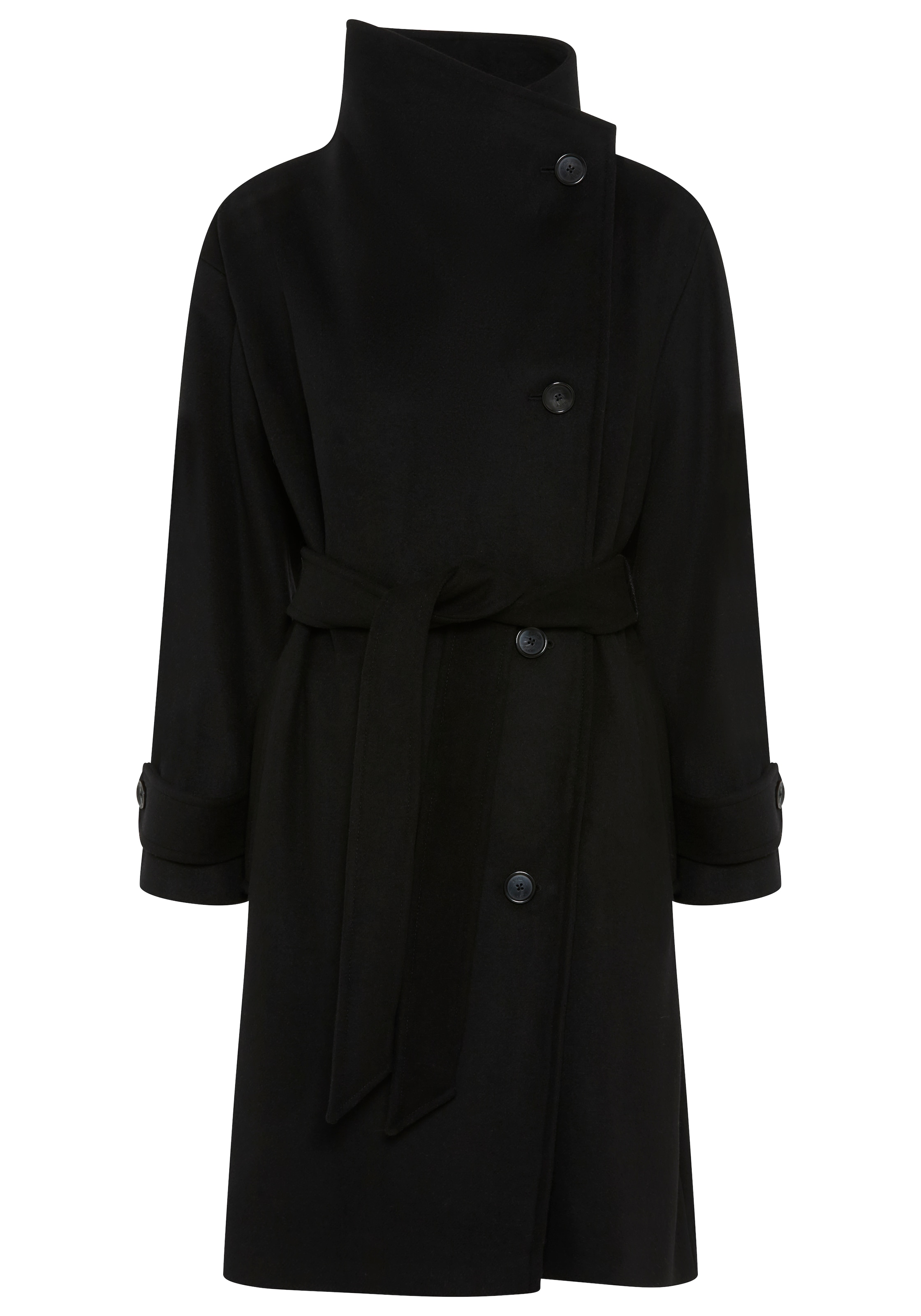 BOSS ORANGE Langmantel »Cayla Premium Damenmode« mit Wolle, Relaxed Fit