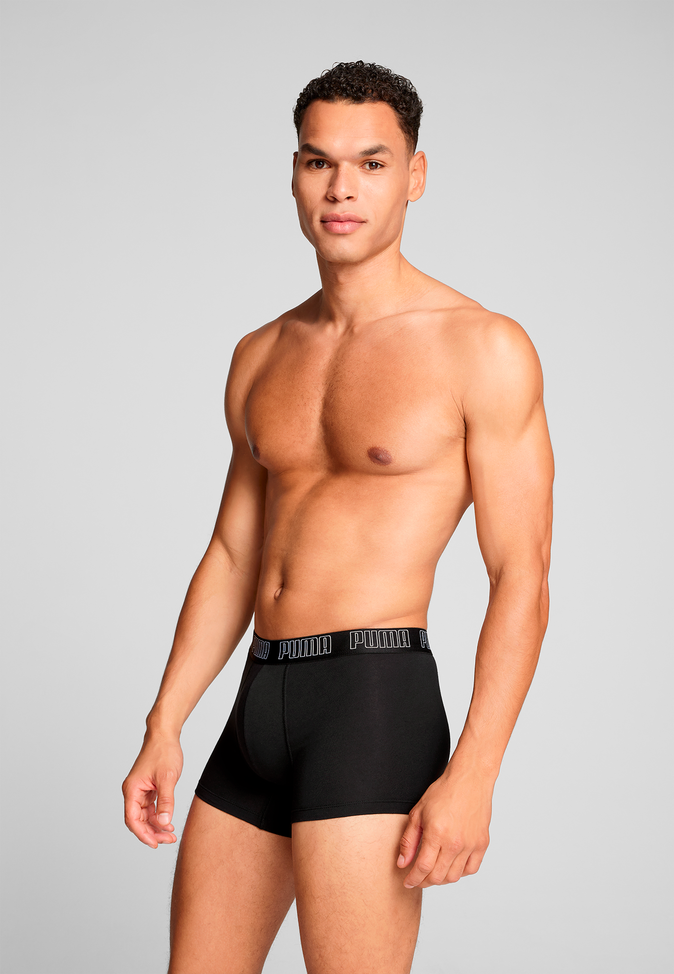 PUMA Trunk »PUMA MEN EVERYDAY TRUNKS 2P«, (2er Pack), mit Logobund