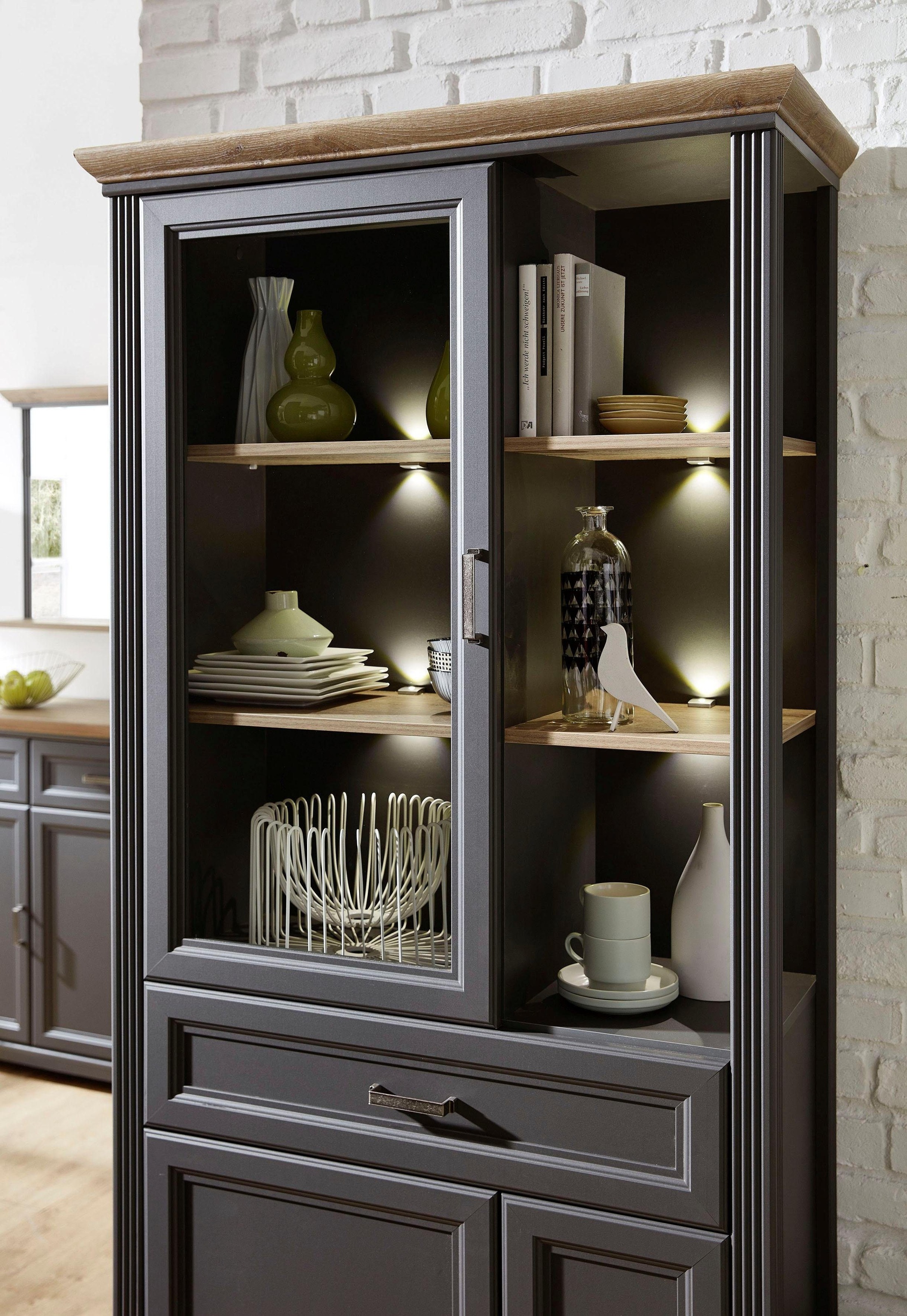 Innostyle Vitrine »Jasmin«, inklusive Beleuchtung