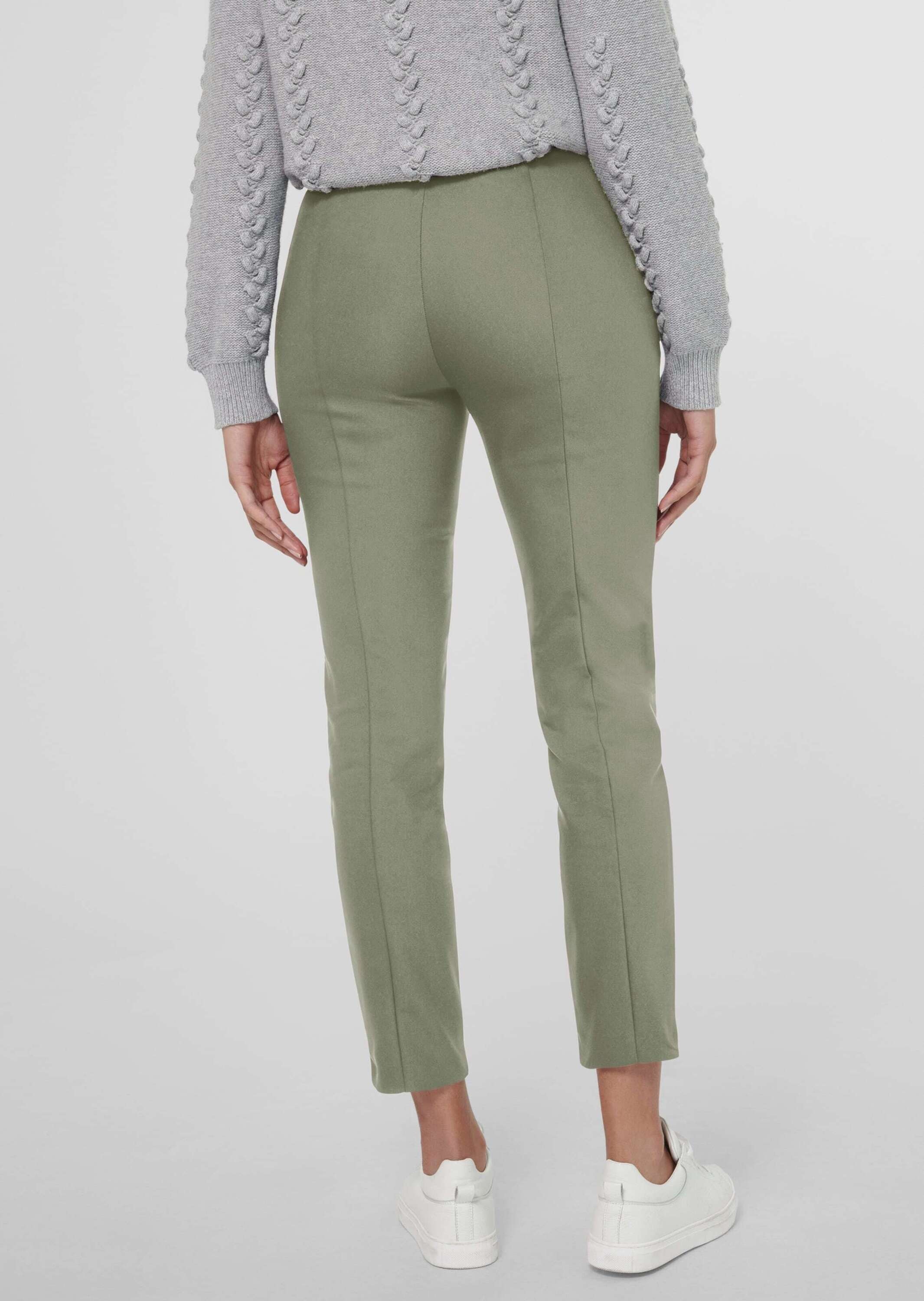 MADELEINE Stoffhose »Hose Schlanke Stretch-Hose mit Biesen«