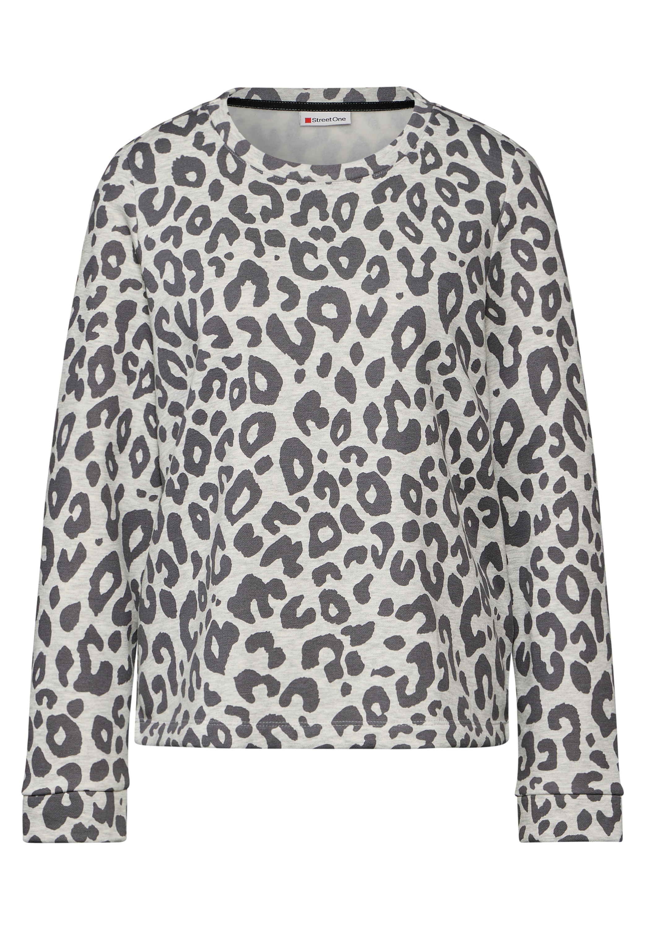 STREET ONE Sweatshirt, mit Leo-Muster