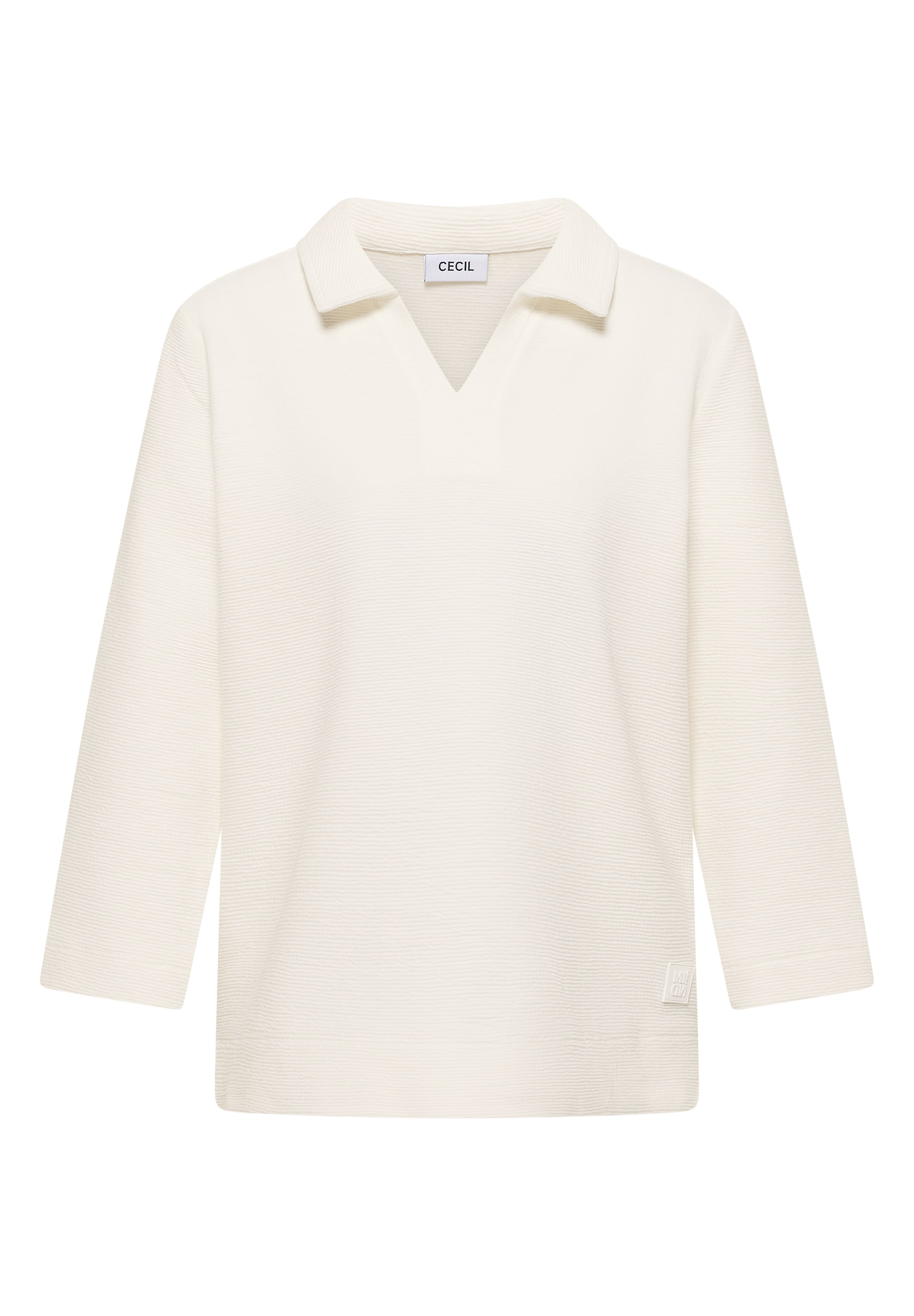 Cecil 3/4-Arm-Shirt mit Polokragen