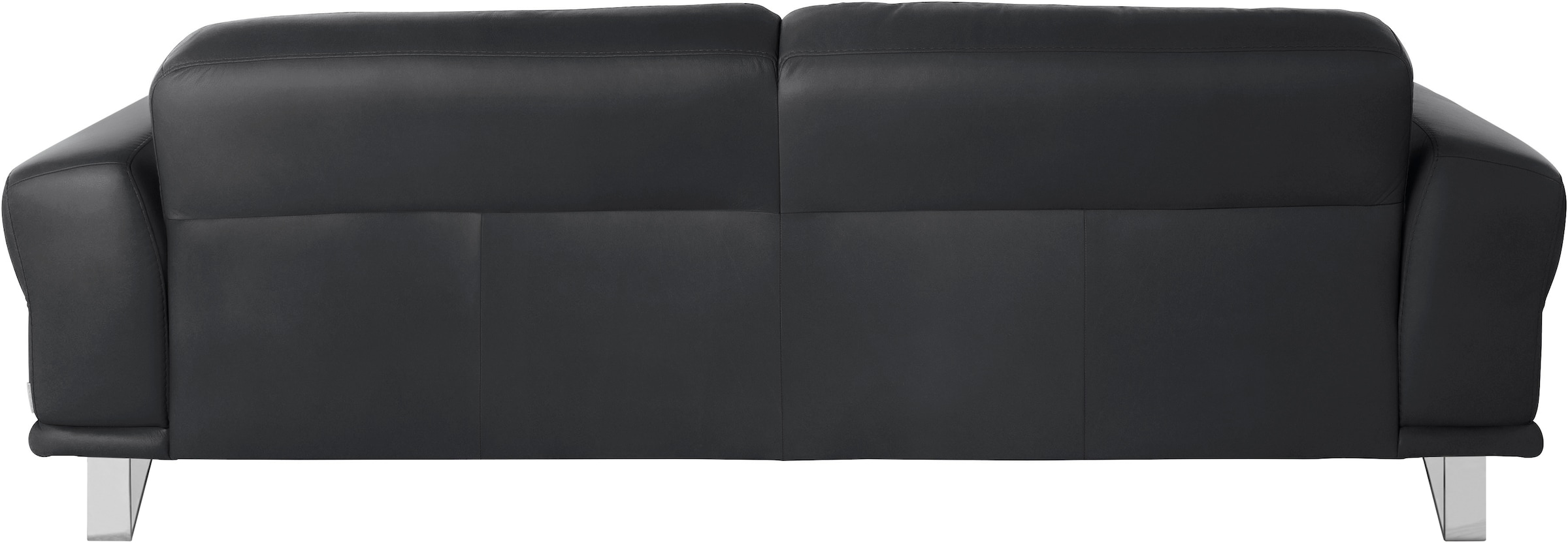 W.SCHILLIG 2,5-Sitzer »montanaa« mit Metallkufen in Chrom glänzend, Breite 232 cm