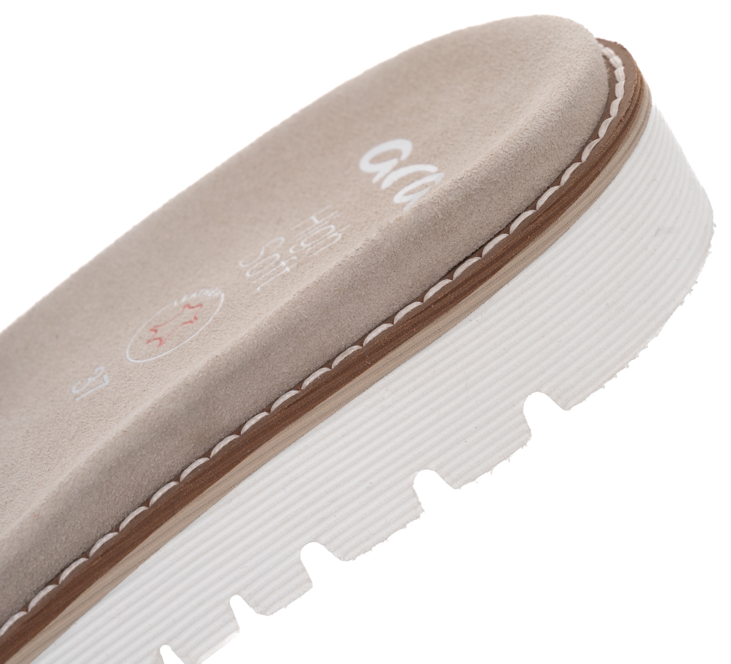 Ara Pantolette »KENT«, Slides, Flats, Sandale mit geraffter Bandage