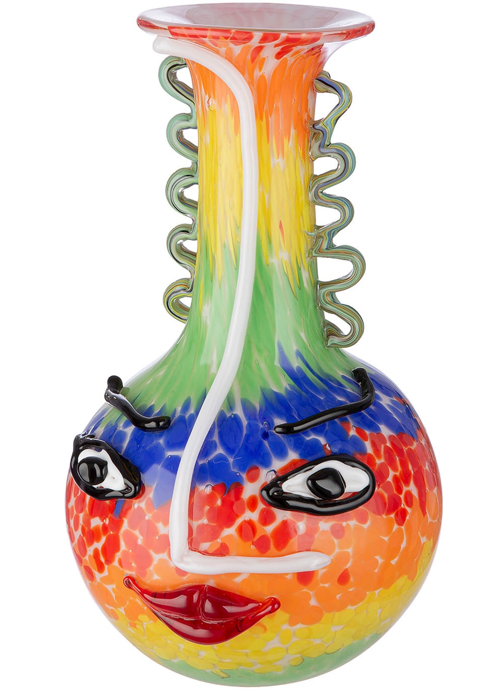 Tischvase »Glasart Designvase "Salvato" aus Glas«, (1 St.), durchgefärbt,...