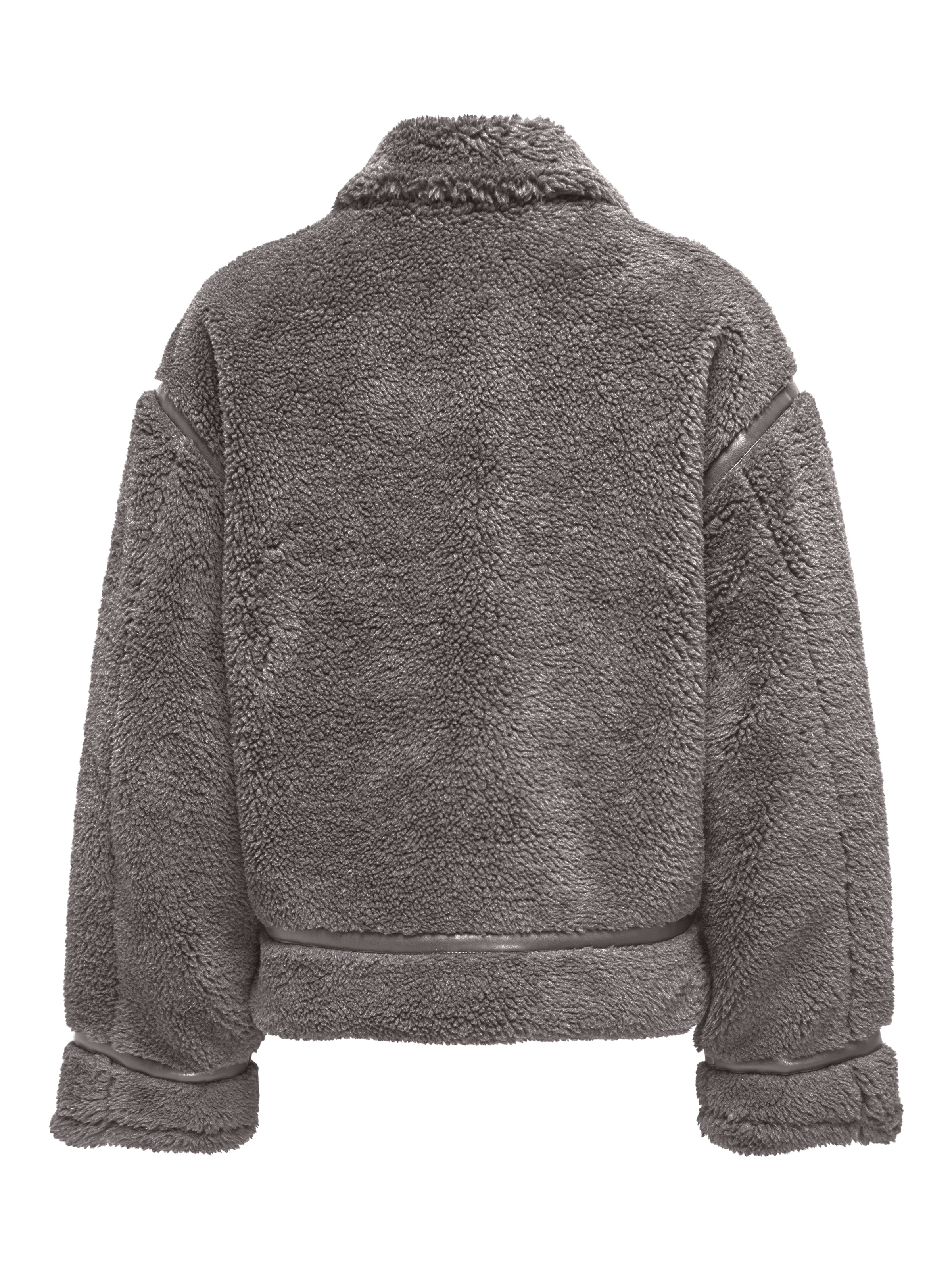 ONLY Plüschjacke »ONLMICHELLE TEDDY JACKET OTW«, ohne Kapuze