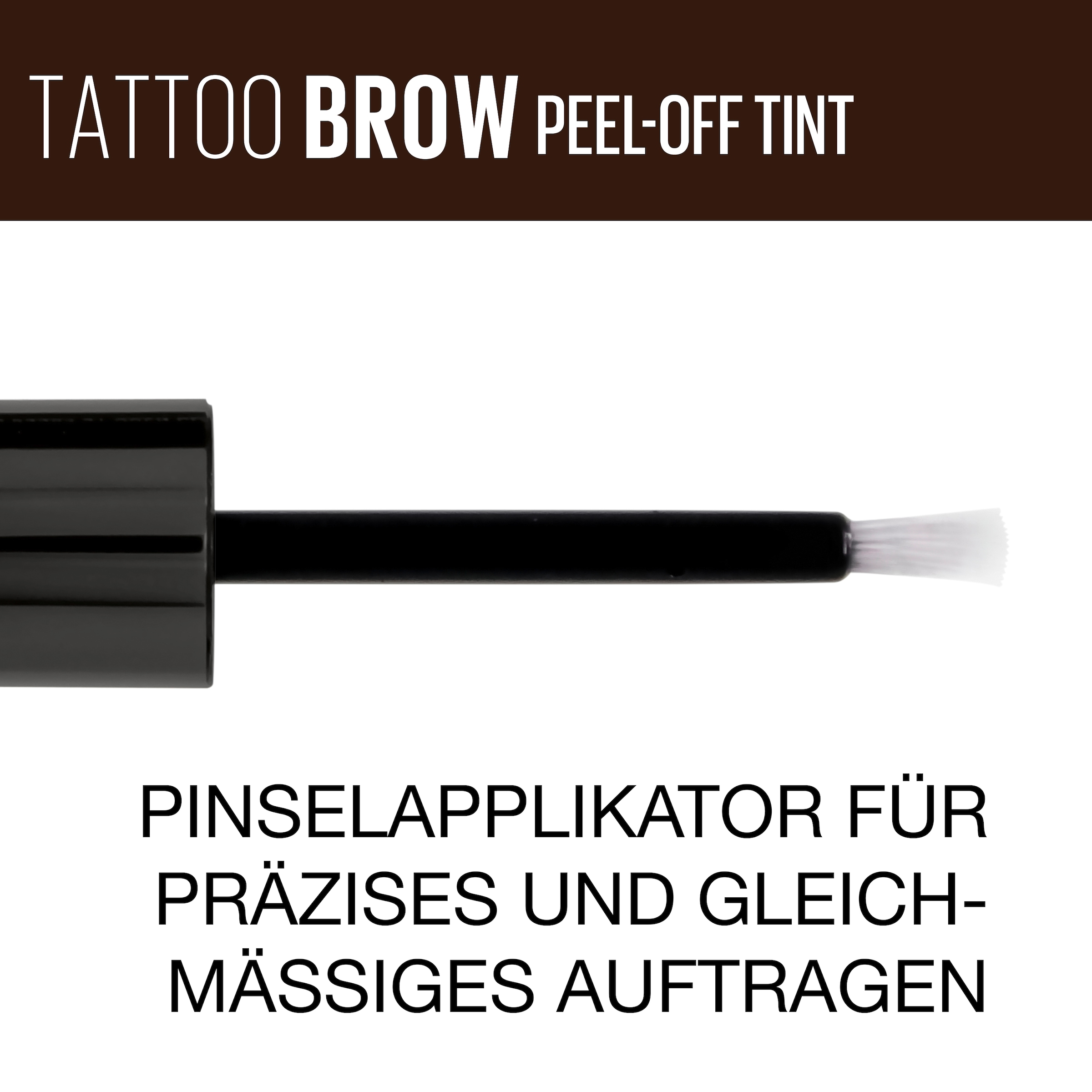 MAYBELLINE NEW YORK Augenbrauen-Gel »Eye Brow Tattoo Gel«, mit innovativer Peel-off-Formel