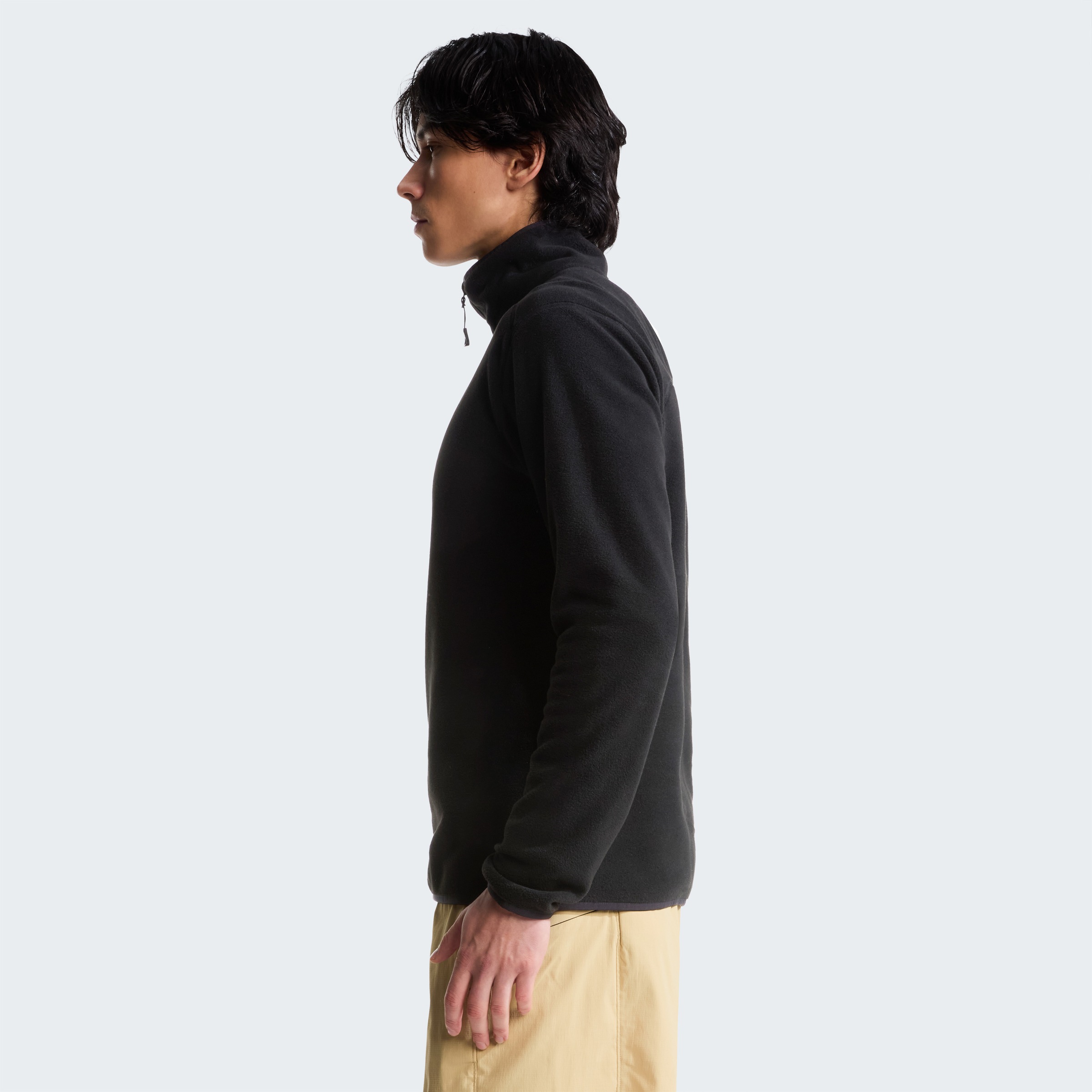 The North Face Fleecepullover »M GLACIER 1/4 ZIP - EMBROIDERED LOGO«, sportlicher Stil, für Wandern und Outdoor-Abenteuer, 1/4-Zip-Design

