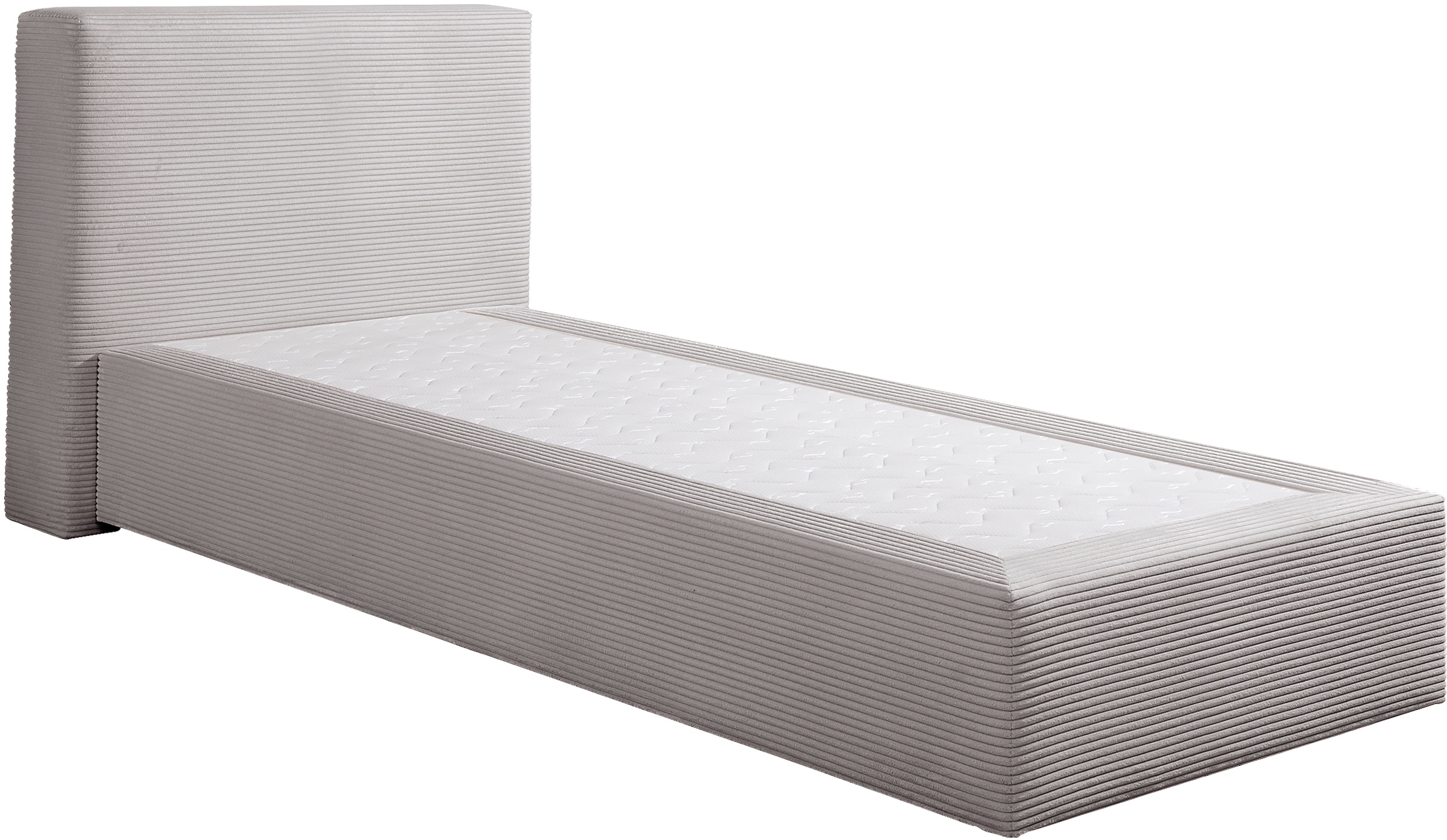 Home affaire Boxspringbett »Åby« In Cord Bezug, wahlweise mit und ohne Matrazte erhältlich