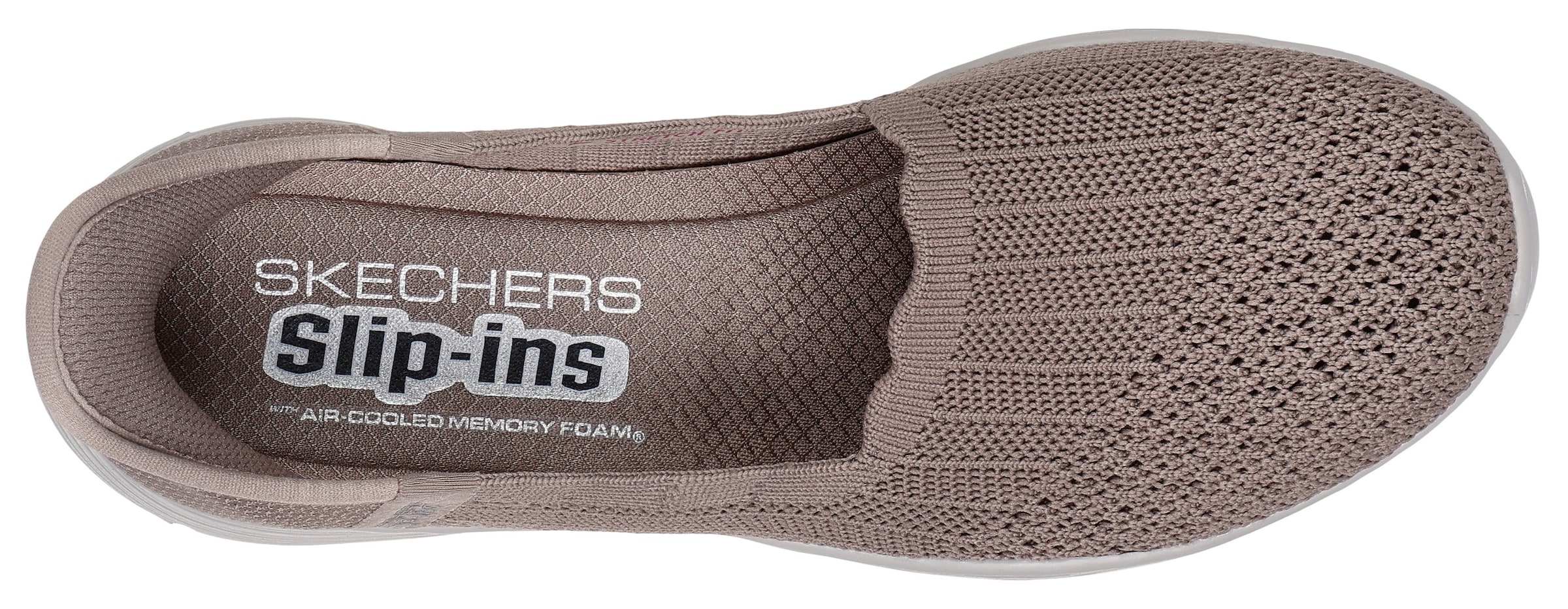 Skechers Slip-On Sneaker »SEAGER-BELIEVE IT«, Slipper, Reha Schuh mit Handsfree Slip-ins Funktion
