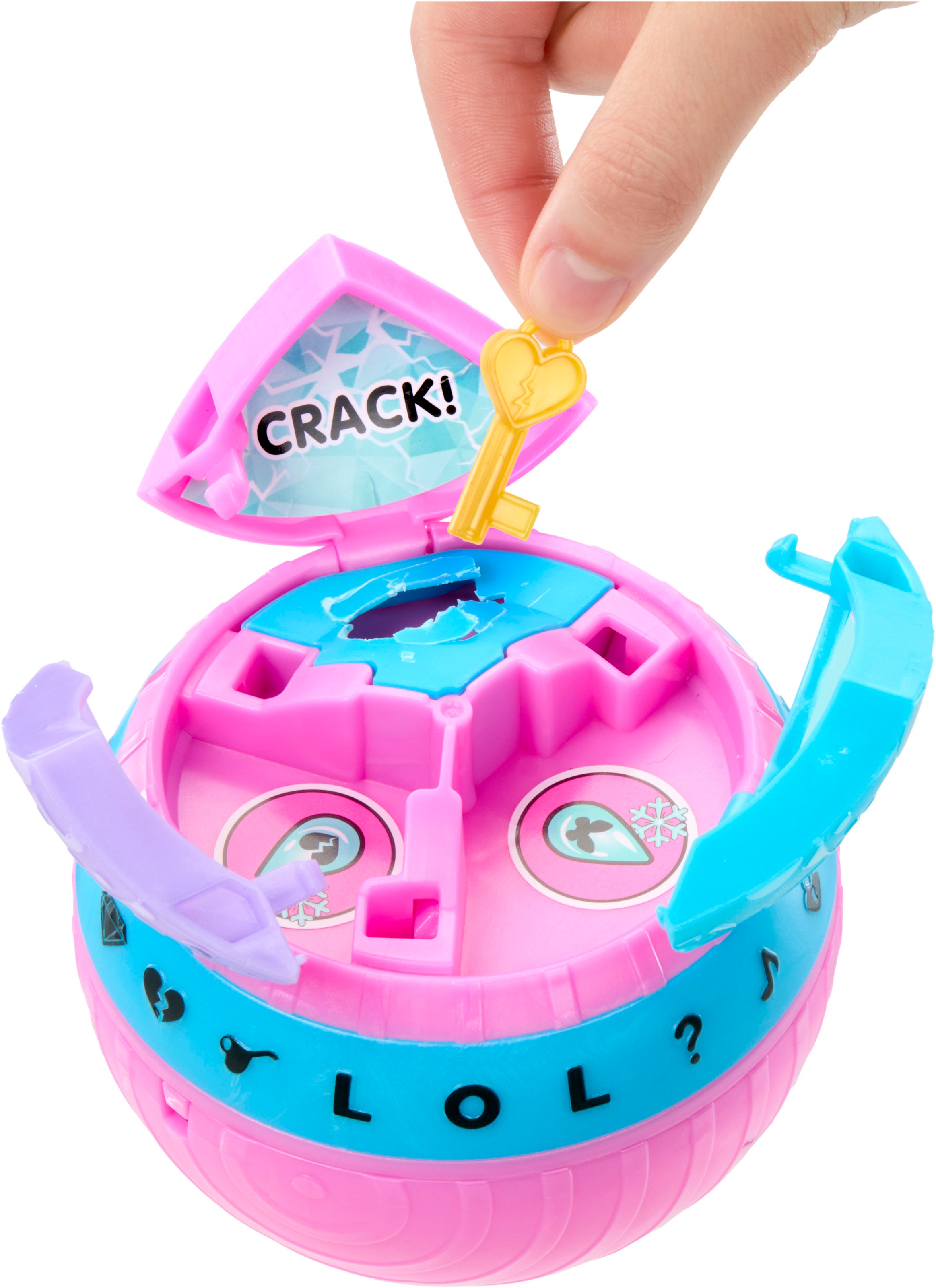 L.O.L. SURPRISE! Anziehpuppe »L.O.L. Surprise Eye Spy Tots«, mit magischem Farbwechsel; Lieferung erfolgt sortiert