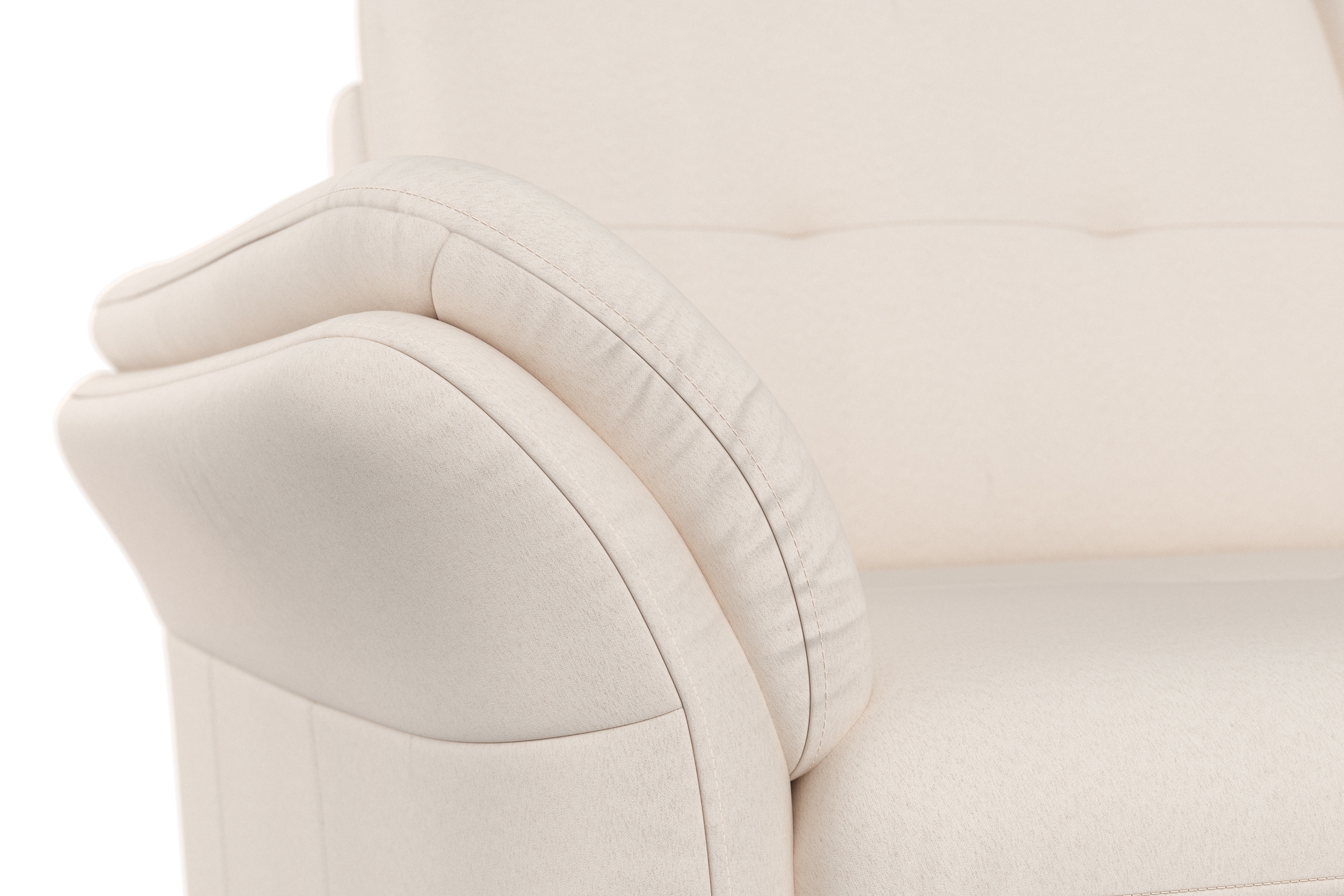 sit&more 3-Sitzer »Göteborg« inklusive Sitztiefenverstellung und Federkern