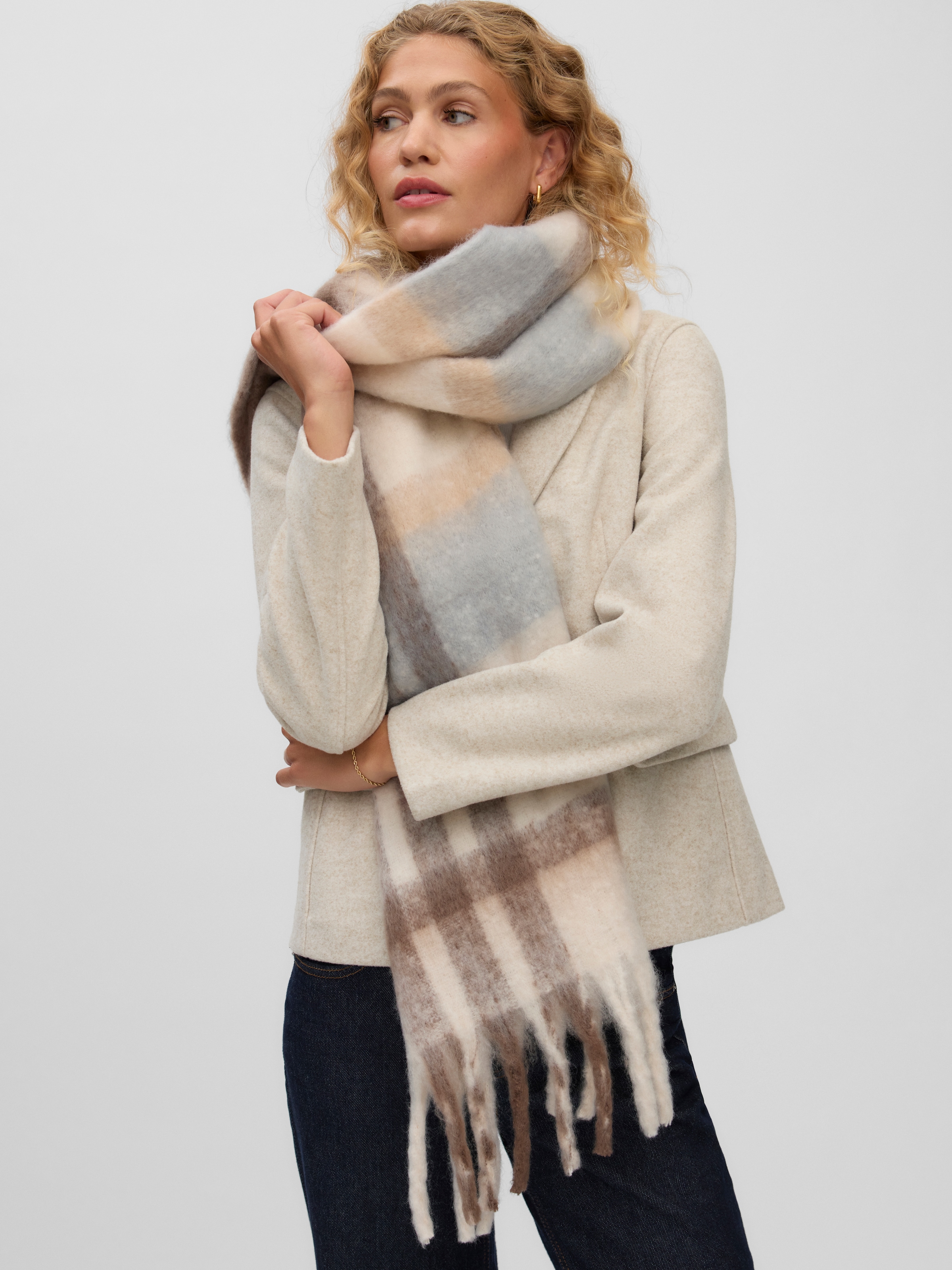 Vero Moda Schal »VMIVY LEAGUE SCARF GA NOOS« Kunstfaser