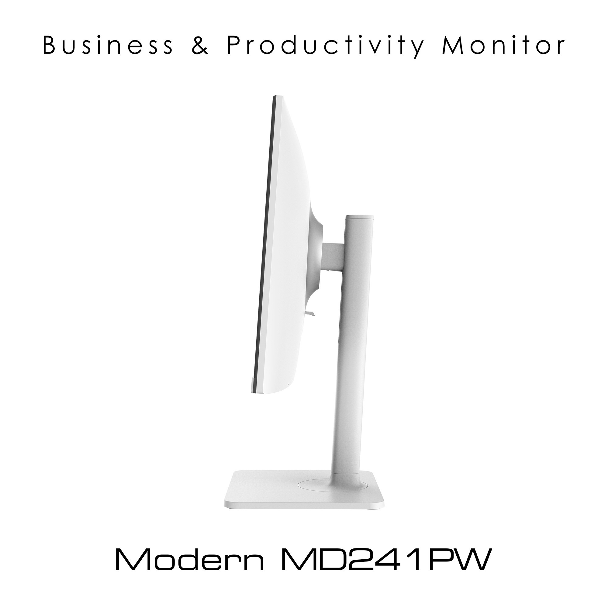 MSI LED-Monitor »Modern MD241PW«, 60 cm/24 Zoll, 1920 x 1080 px, Full HD, 5 ms Reaktionszeit, 75 Hz, 3 Jahre Herstellergarantie, höhenverstellbar, USB-C