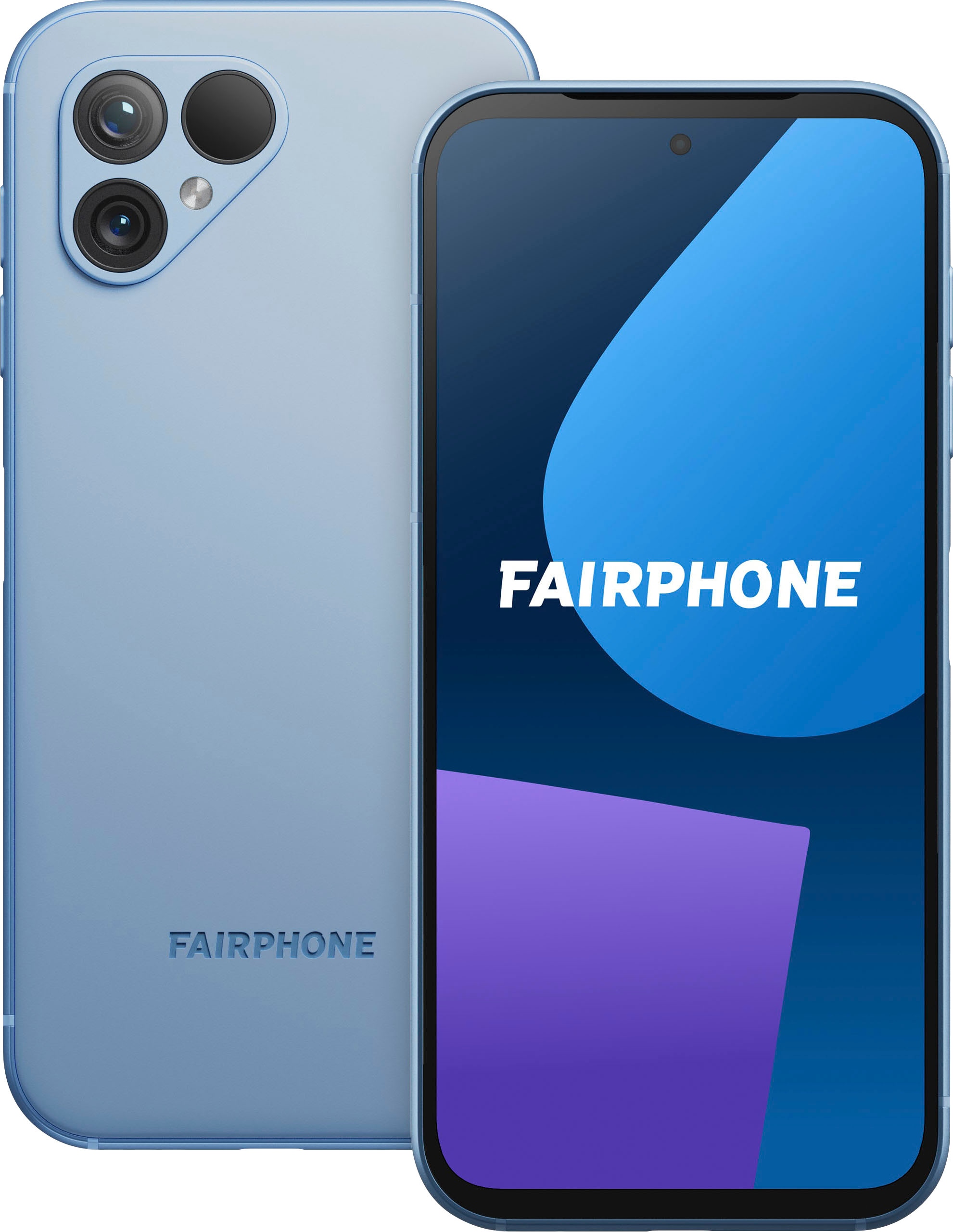 »FAIRPHONE Fairphone Zoll, Kamera bei 50 OTTO Speicherplatz, 256 sky jetzt MP cm/6,46 GB 5«, 16,40 blue, Smartphone